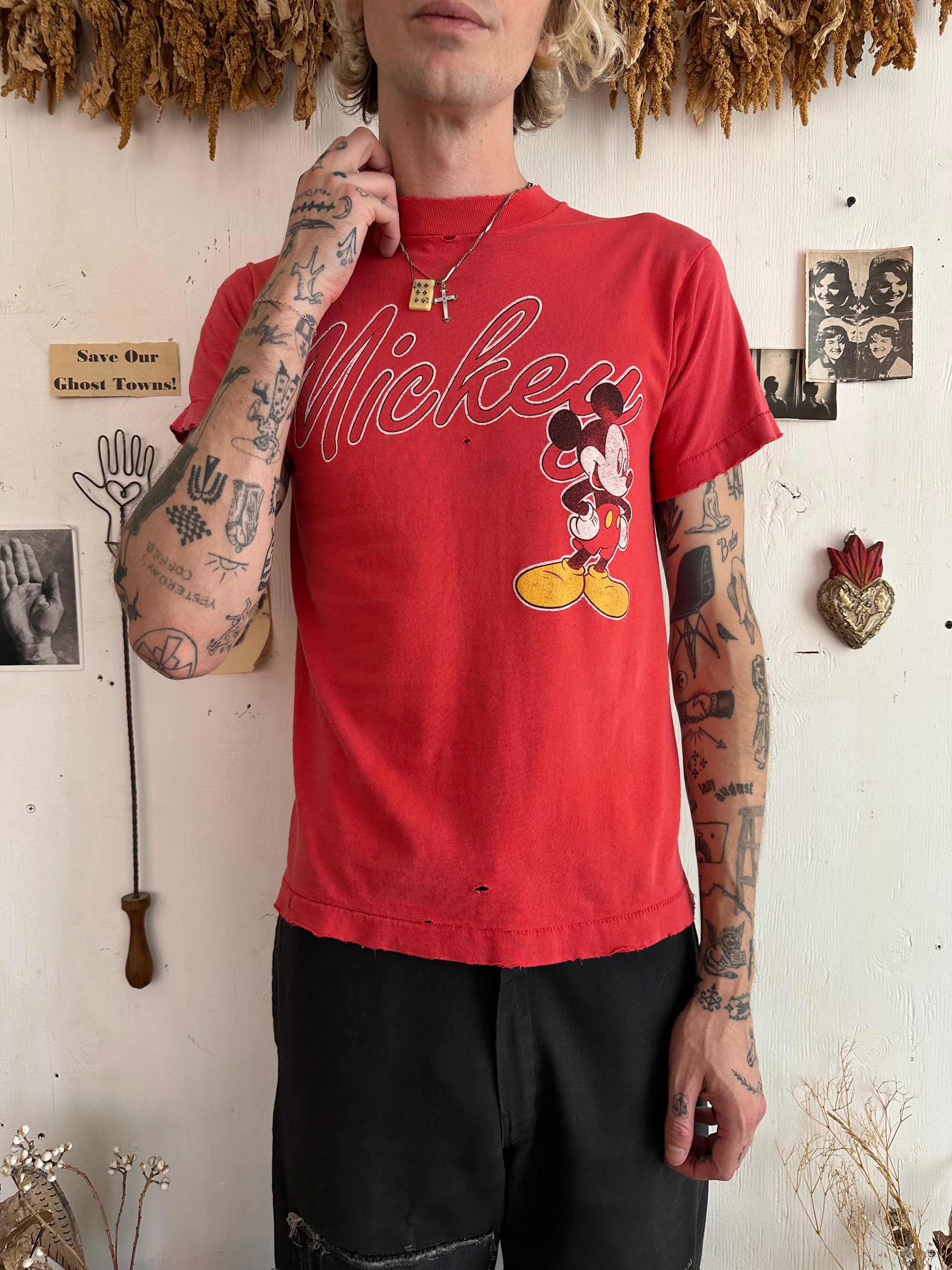 1990s Faded Mickey Tee