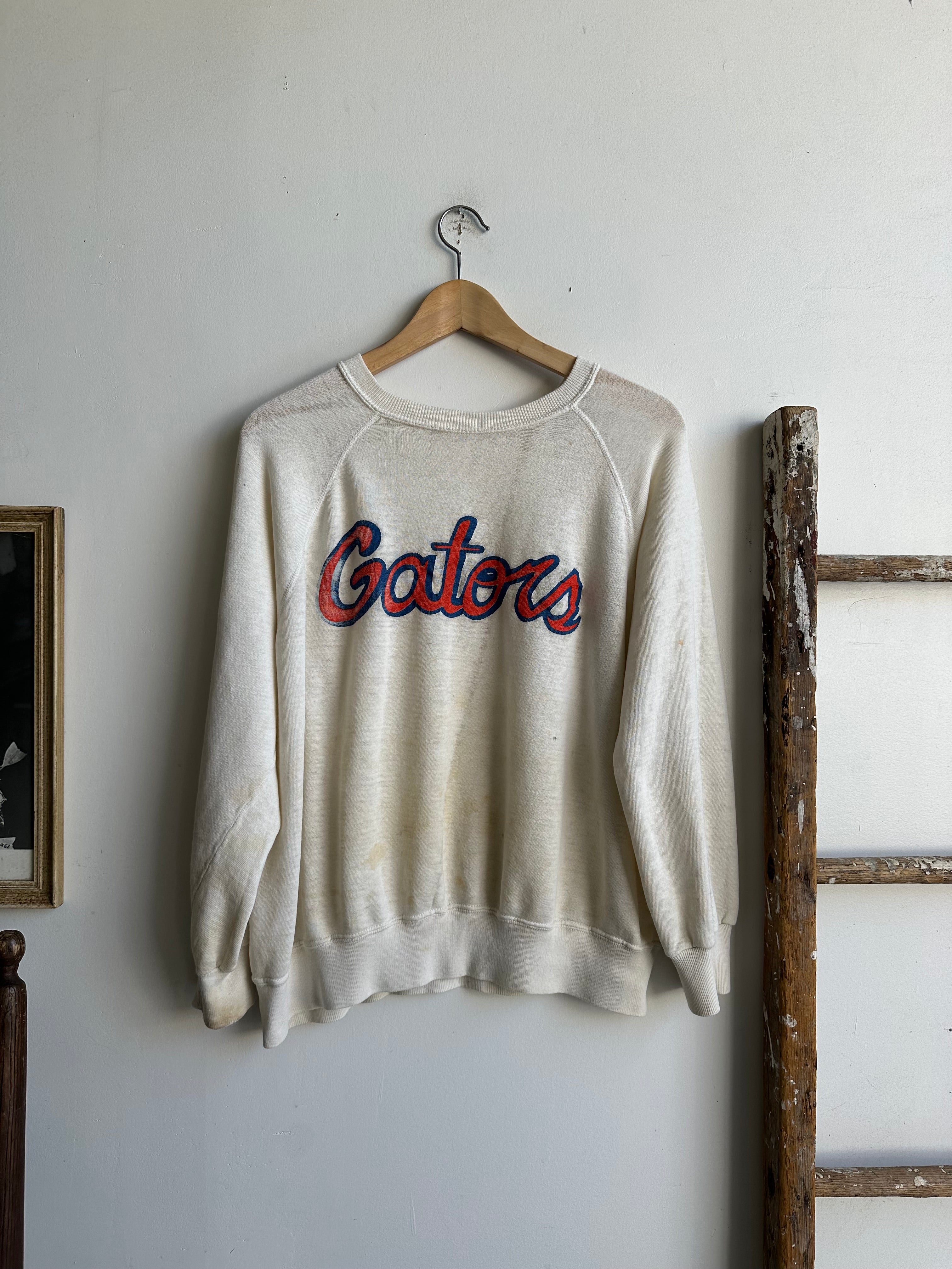 1980s Well-Worn Gators Sweatshirt (Boxy M/L)