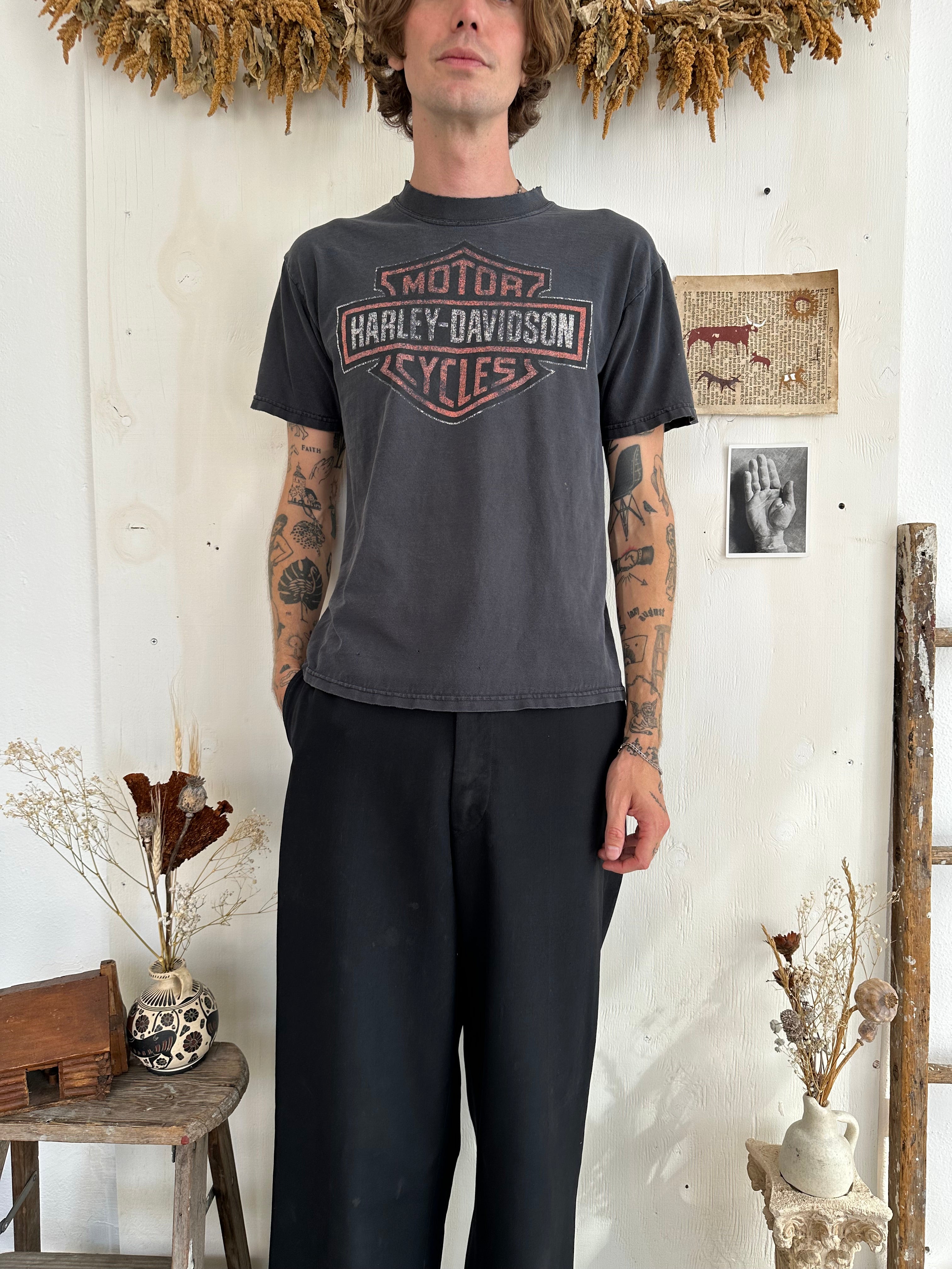 1990s Faded Harley Davidson Tee (M)