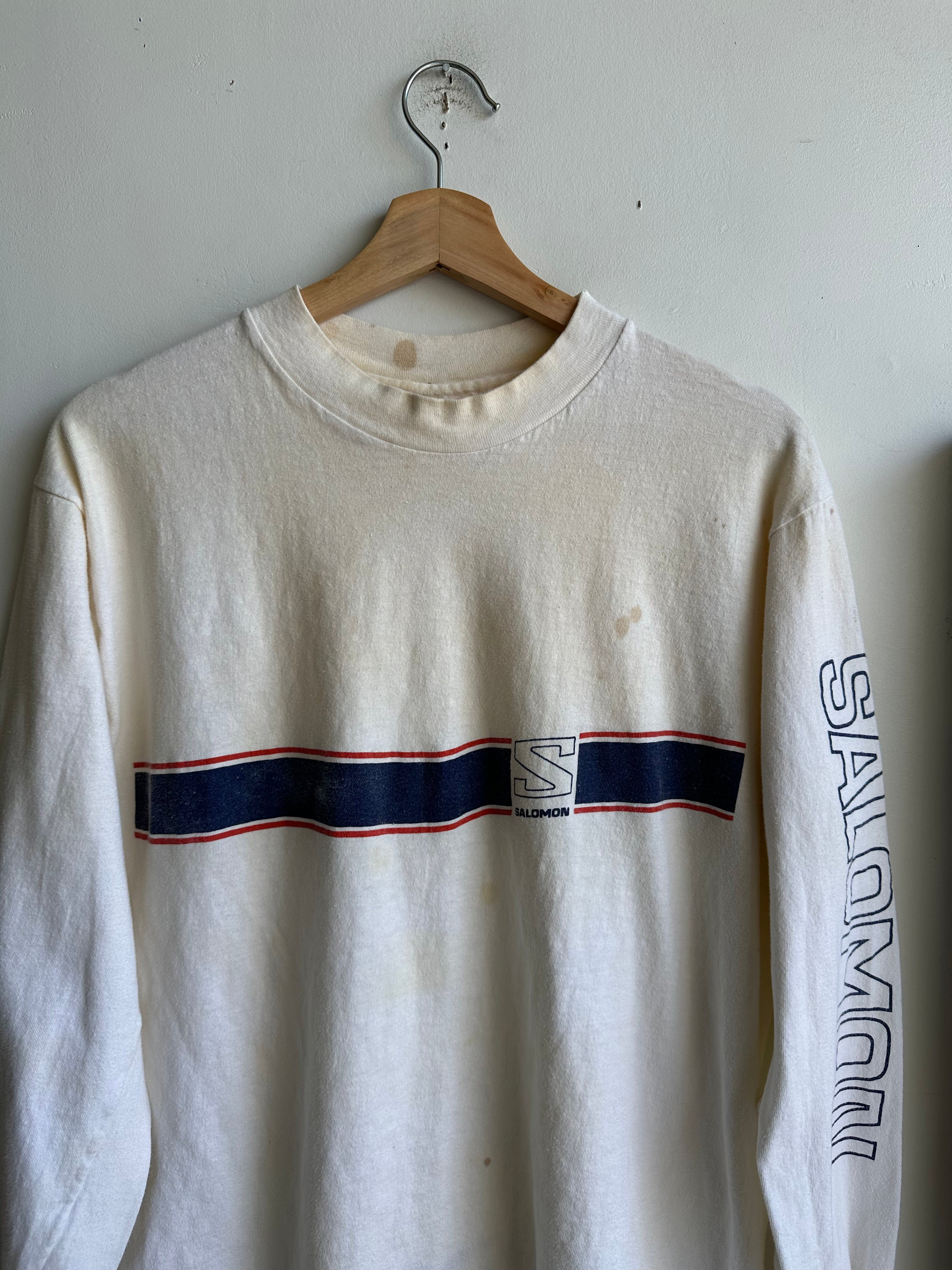 1980s Well-Worn Salomon Long Sleeve (L)