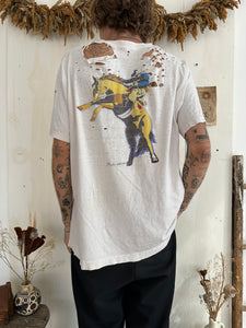 1990s Thrashed Marlboro Wild West Pocket Tee (XXL)