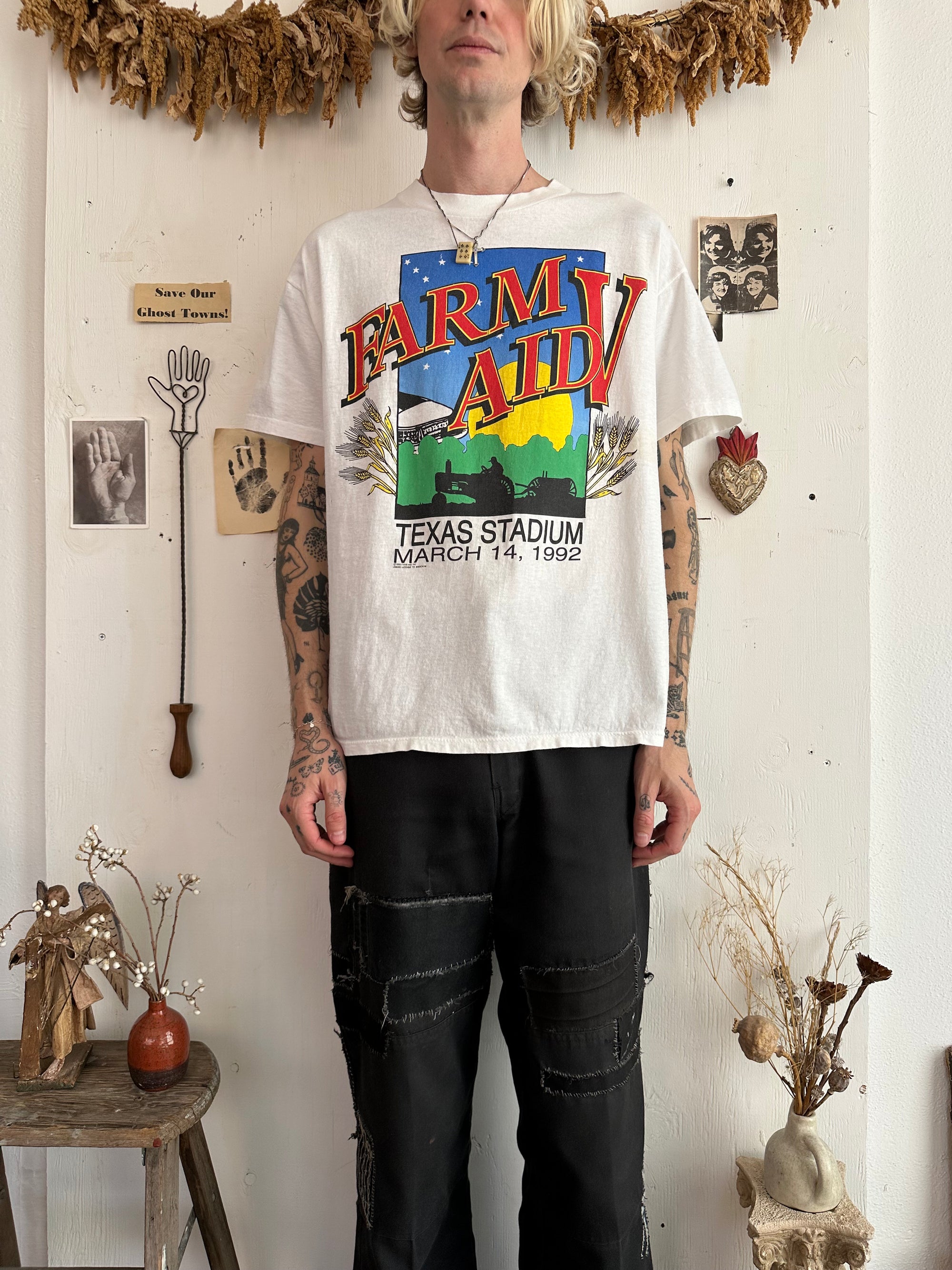 1992 Farm Aid Tee