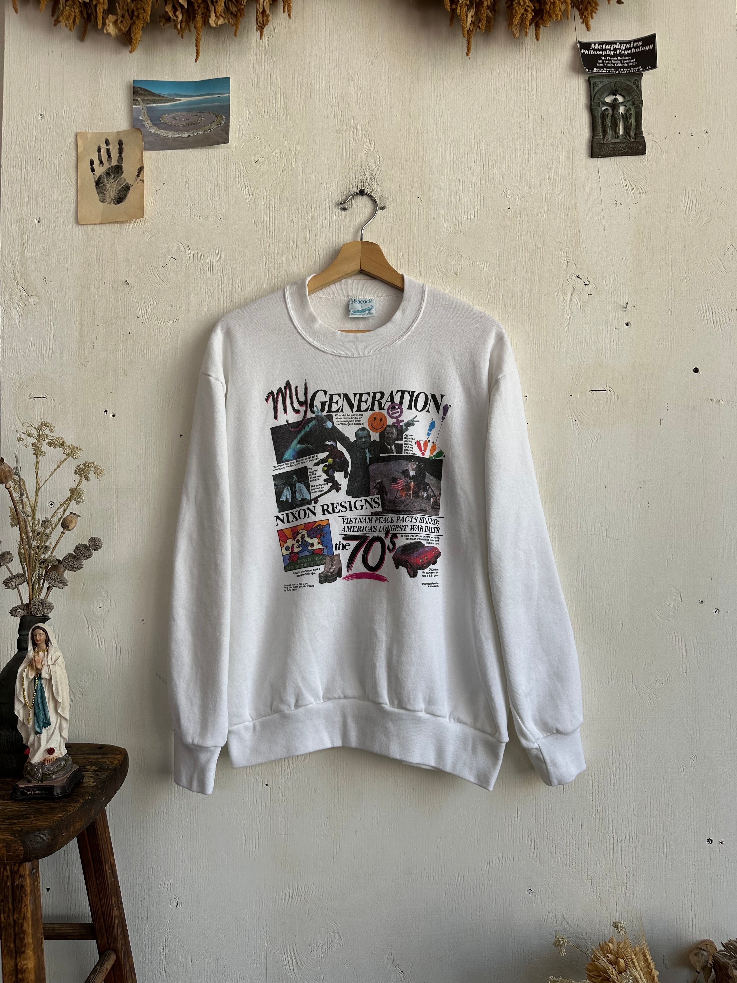 1990s Seventies Sweatshirt (M/L)