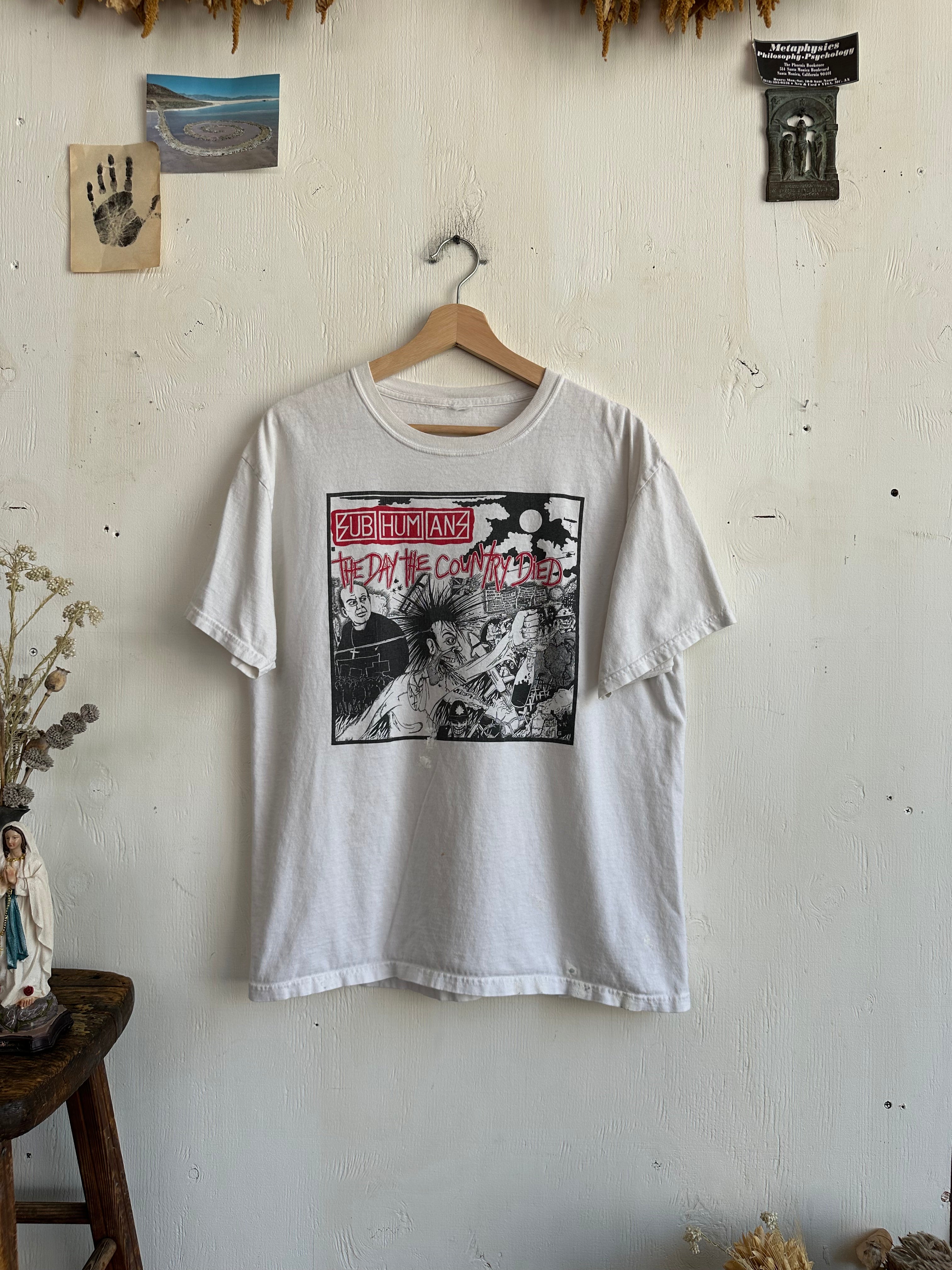 2000s Well-Worn Subhumans Tee (Boxy L)