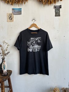 2000s Well-Worn Infest T-Shirt (L)
