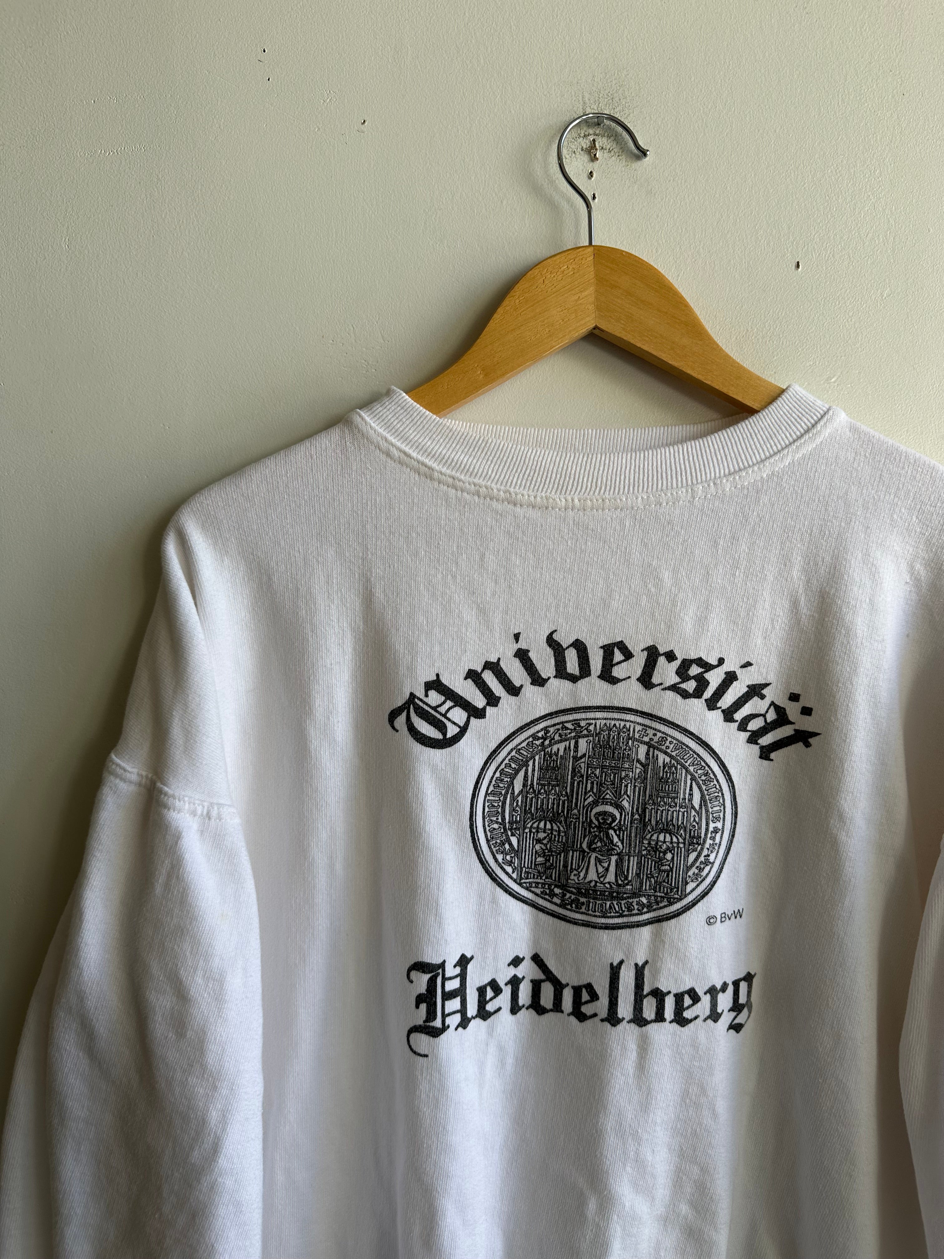 1980s Heidelberg University Sweatshirt (Boxy S/M)