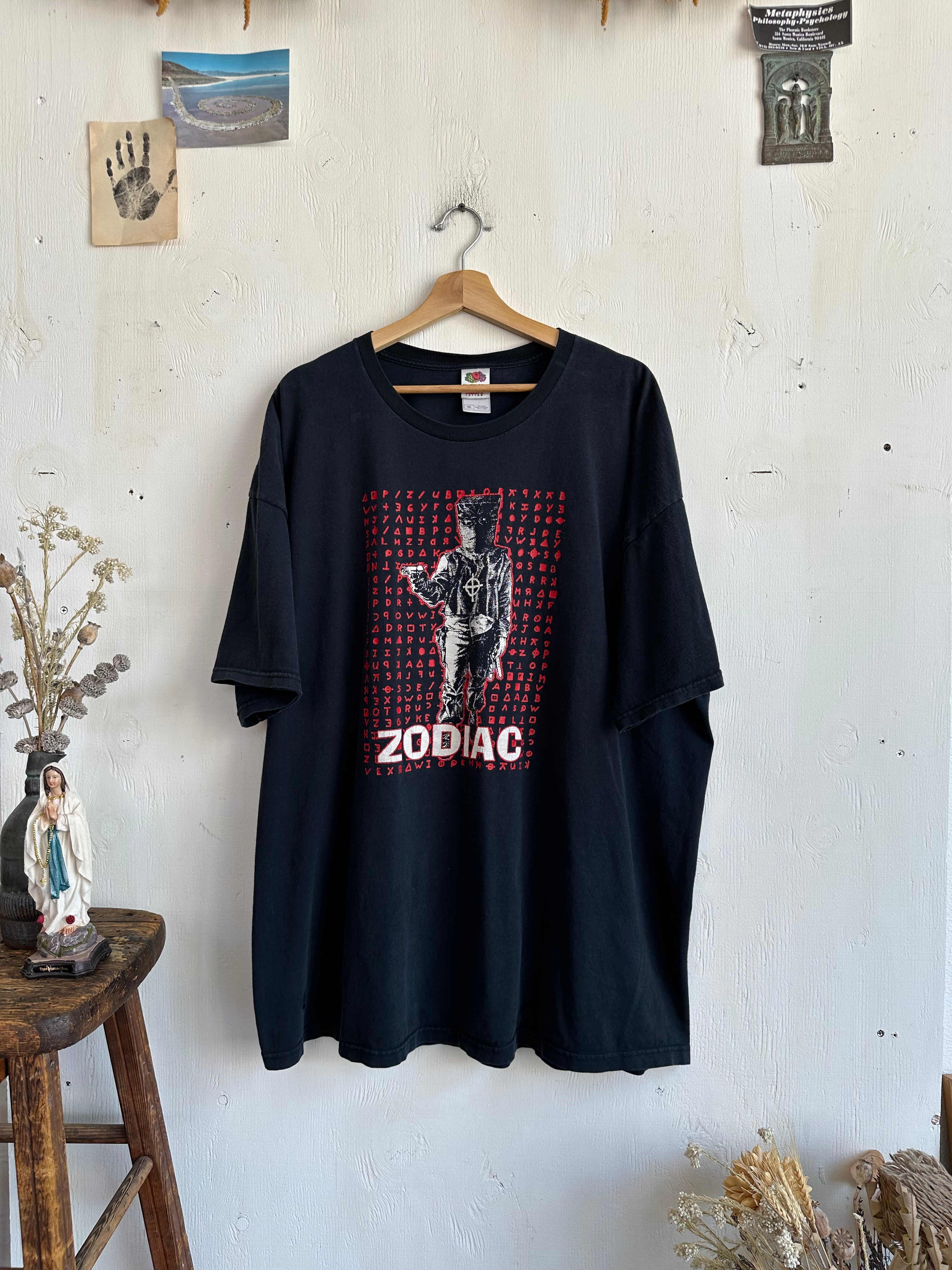 1990s/2000s Oversized Zodiac Killer T-Shirt (XXL/3XL)