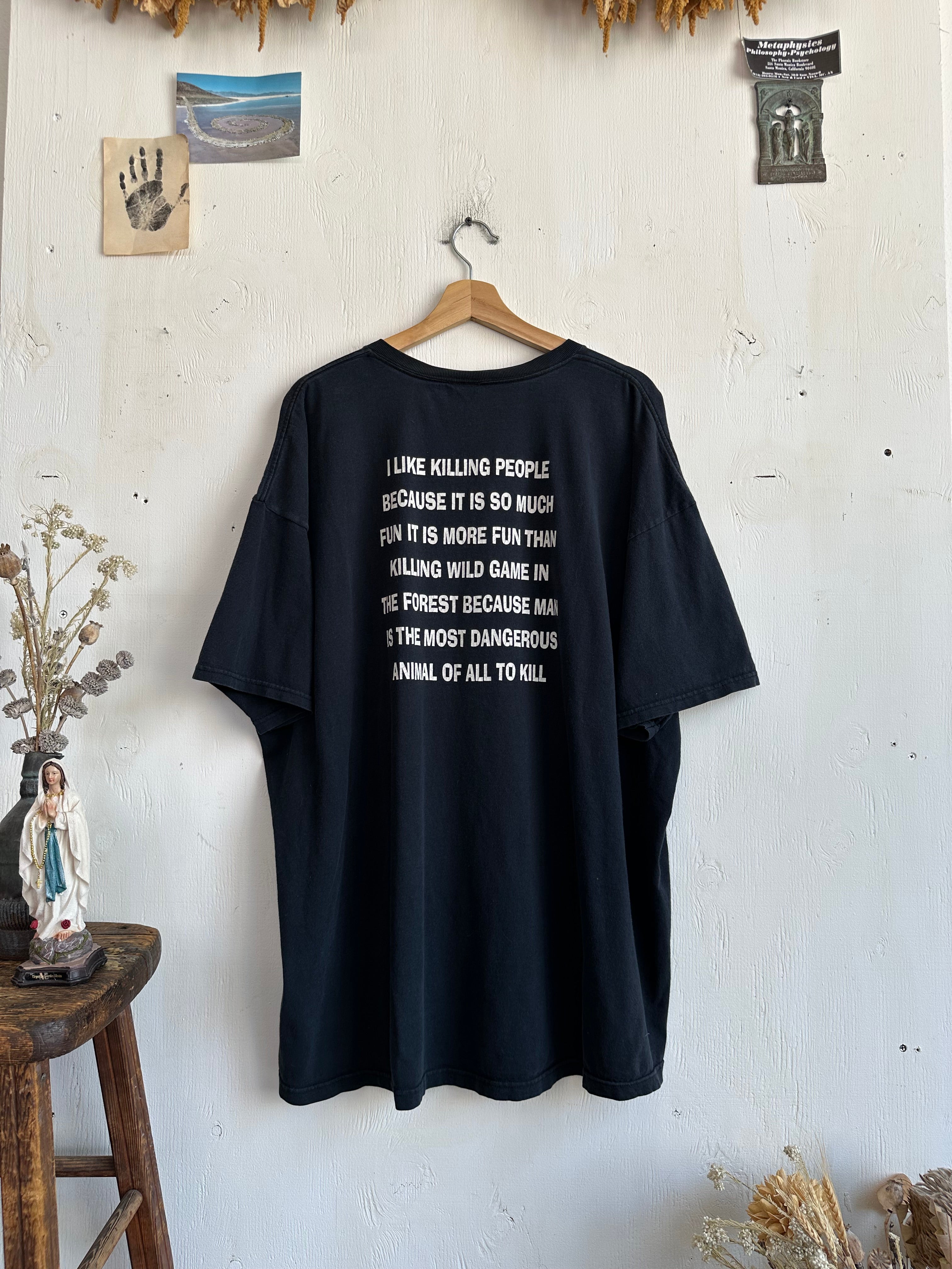 1990s/2000s Oversized Zodiac Killer T-Shirt (XXL/3XL)
