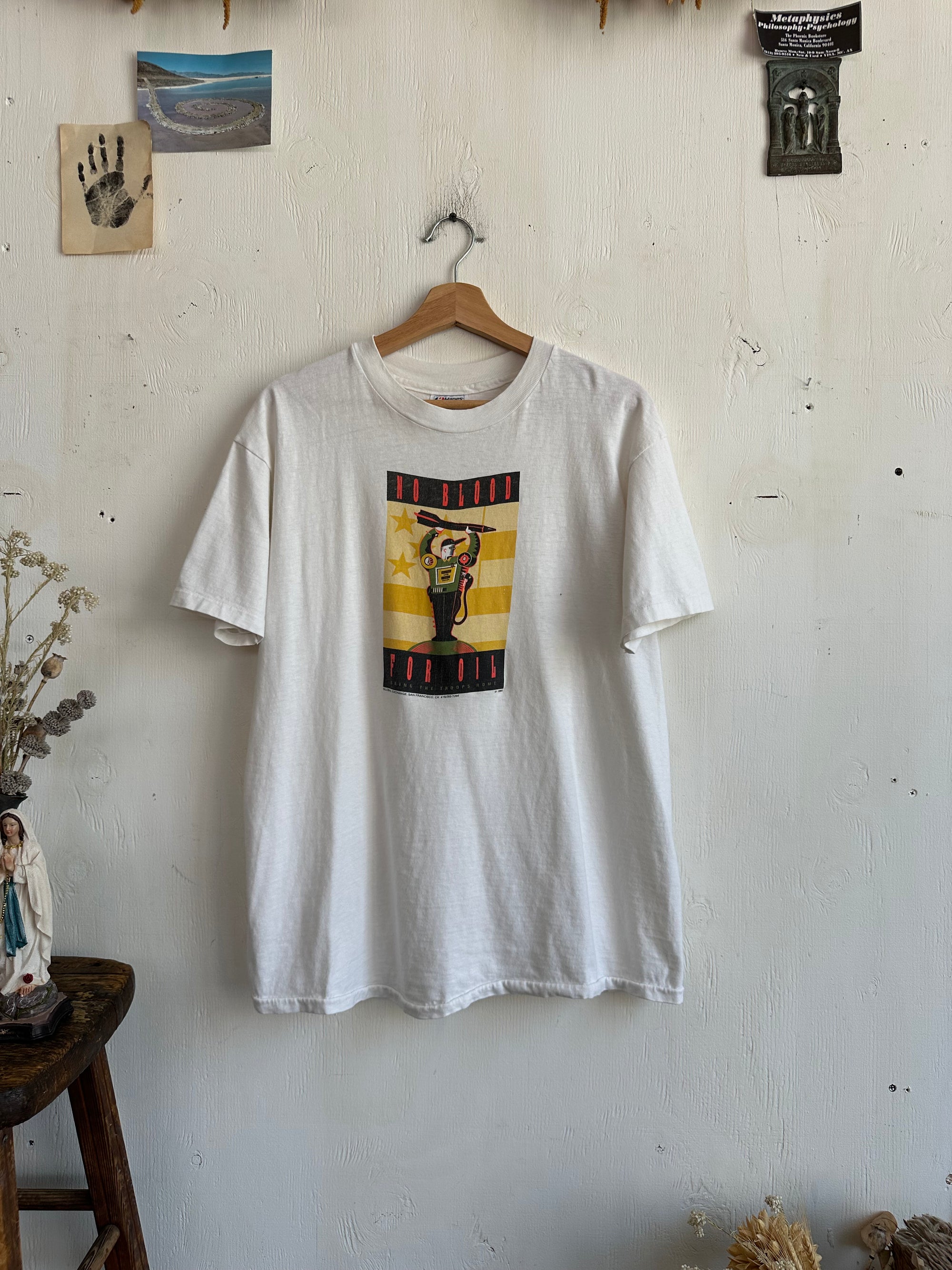 1990 No Blood for Oil T-Shirt