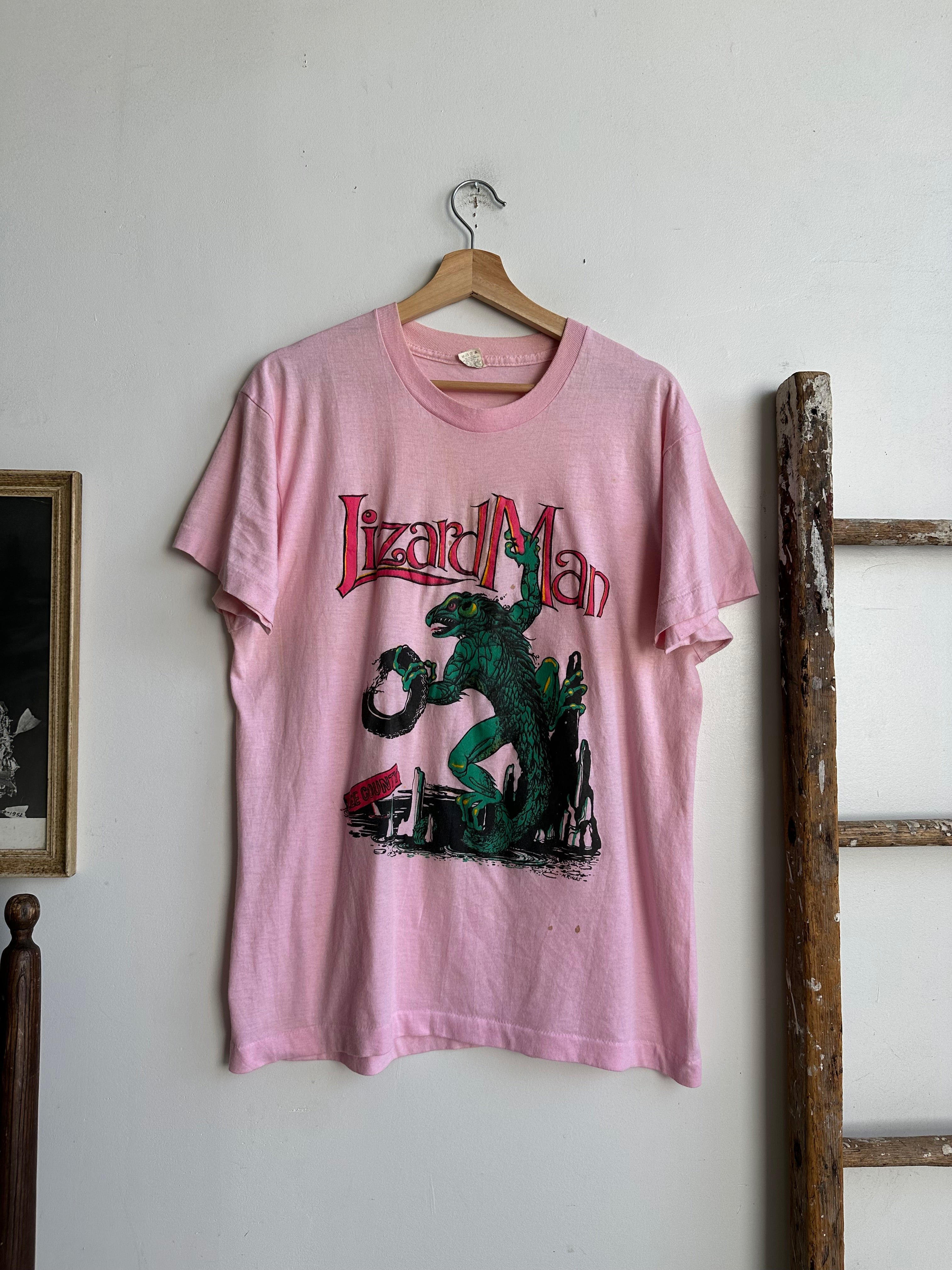 1980s Lee County Lizard Man Tee (XL)