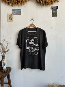 1980s Thrashed Perfect Charles Mason "Lied" T-Shirt (Boxy M/L)