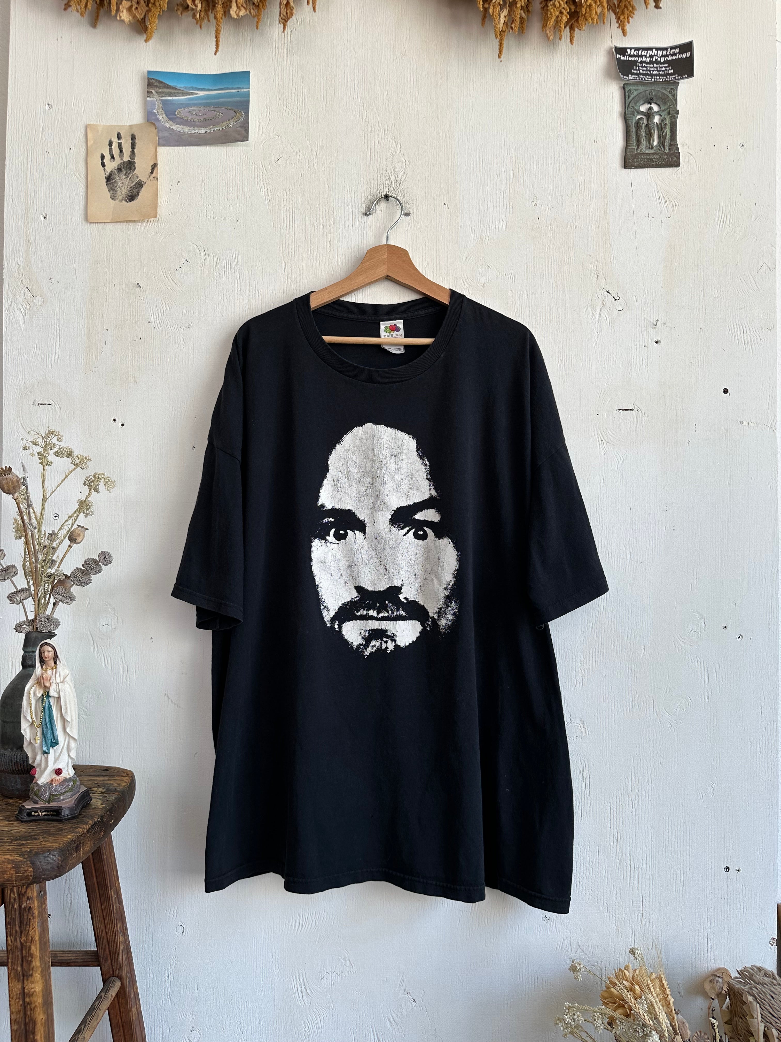 1990s Oversized Manson Portrait T-Shirt (XXL/3XL)