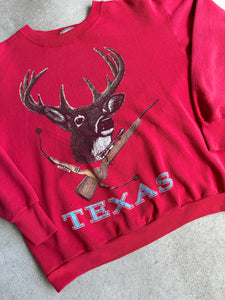 1980s Texas Buck Sweatshirt (L)