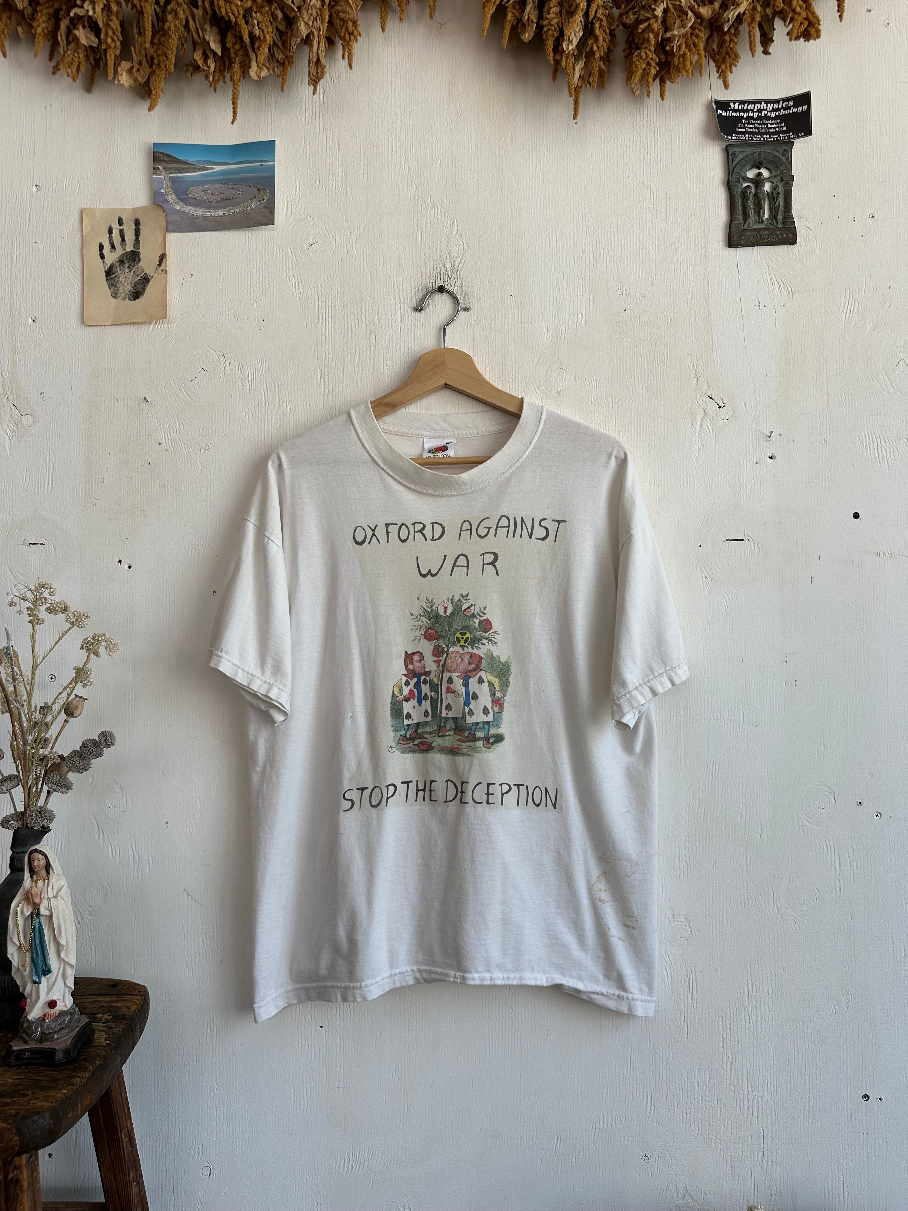 1990s Oxford Against War T-Shirt (XL)