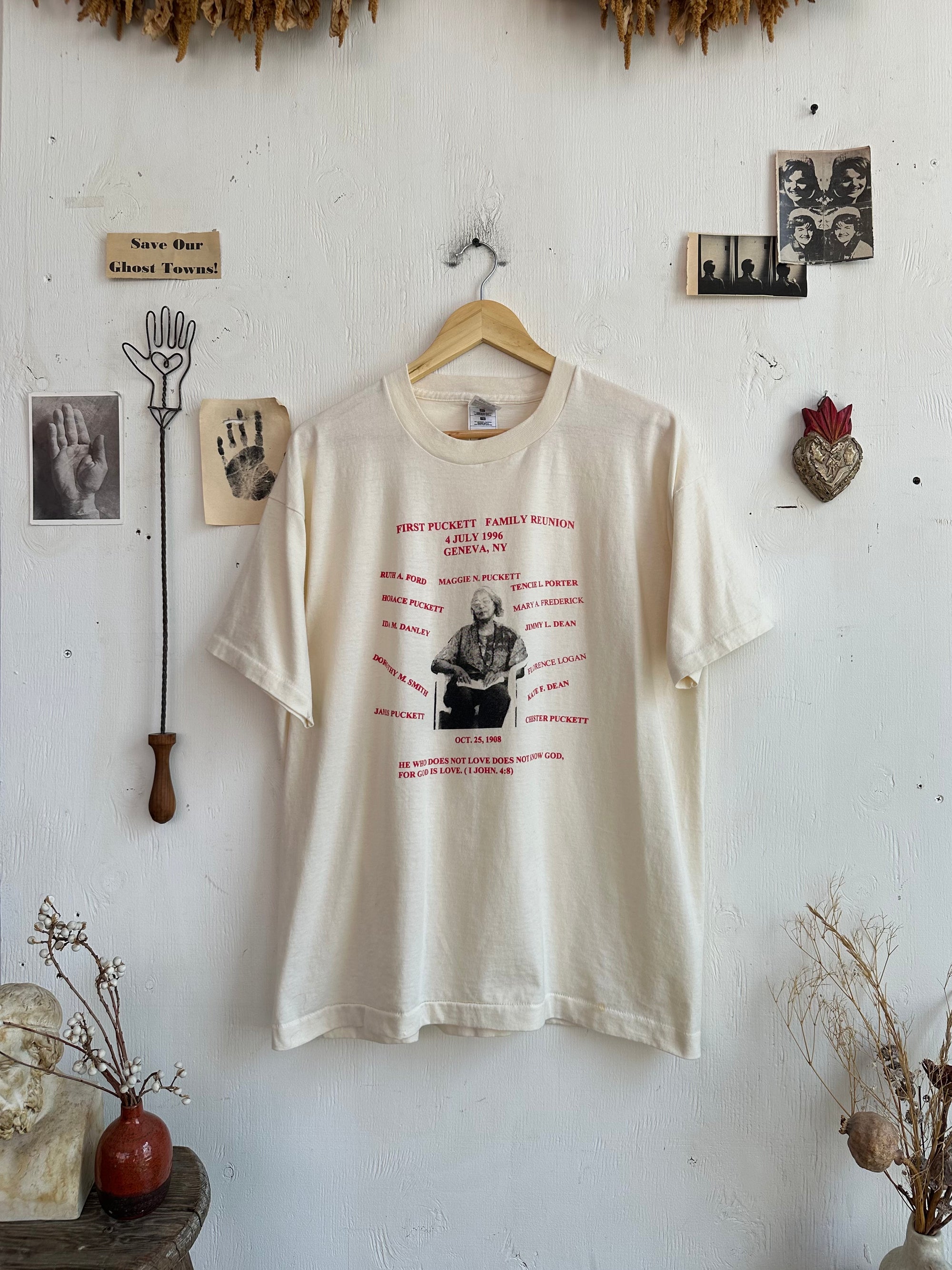 1996 Puckett Family Reunion Tee