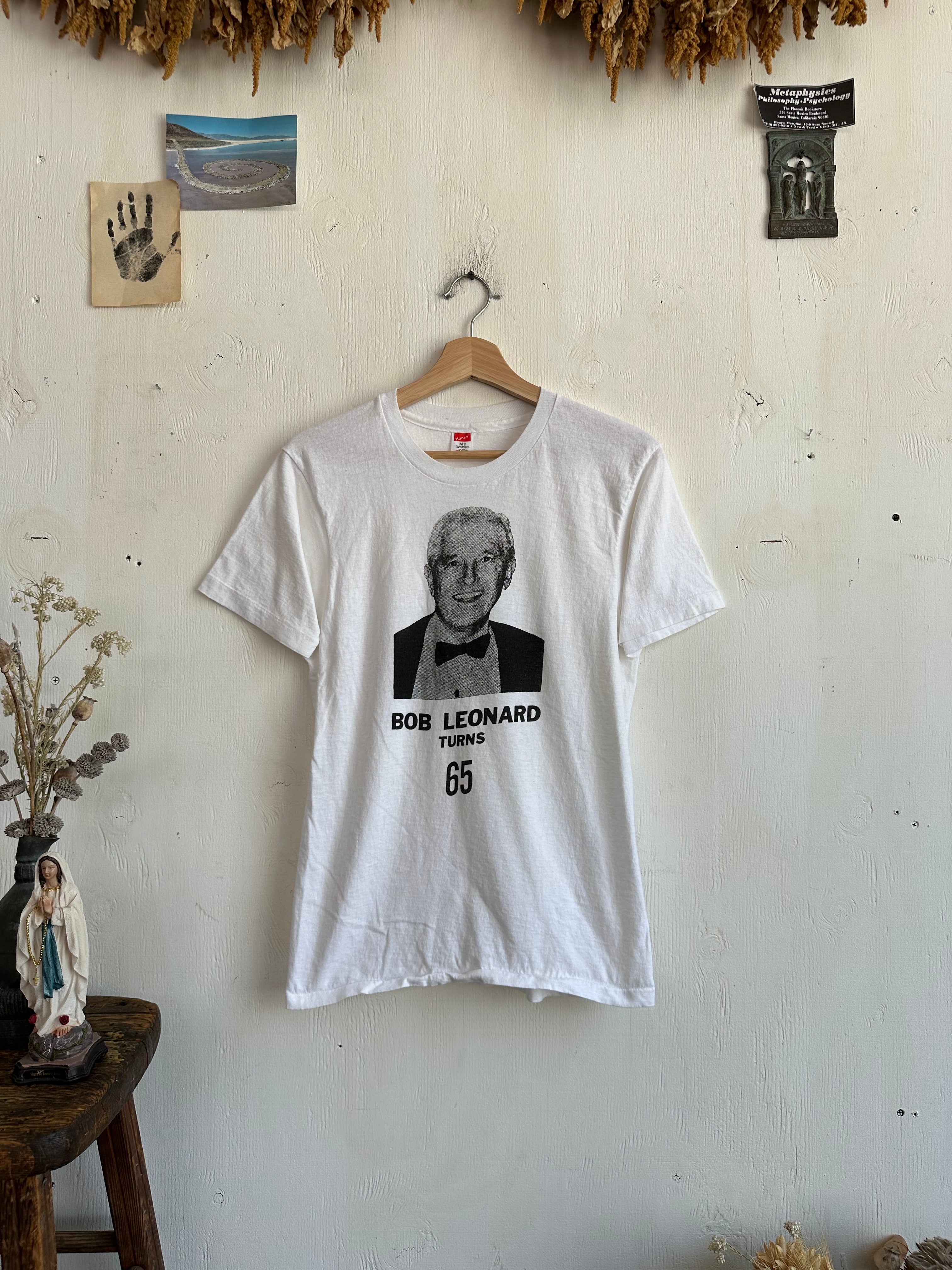 1980s Bob Leonard Turns Sixty-Five Tee (M)