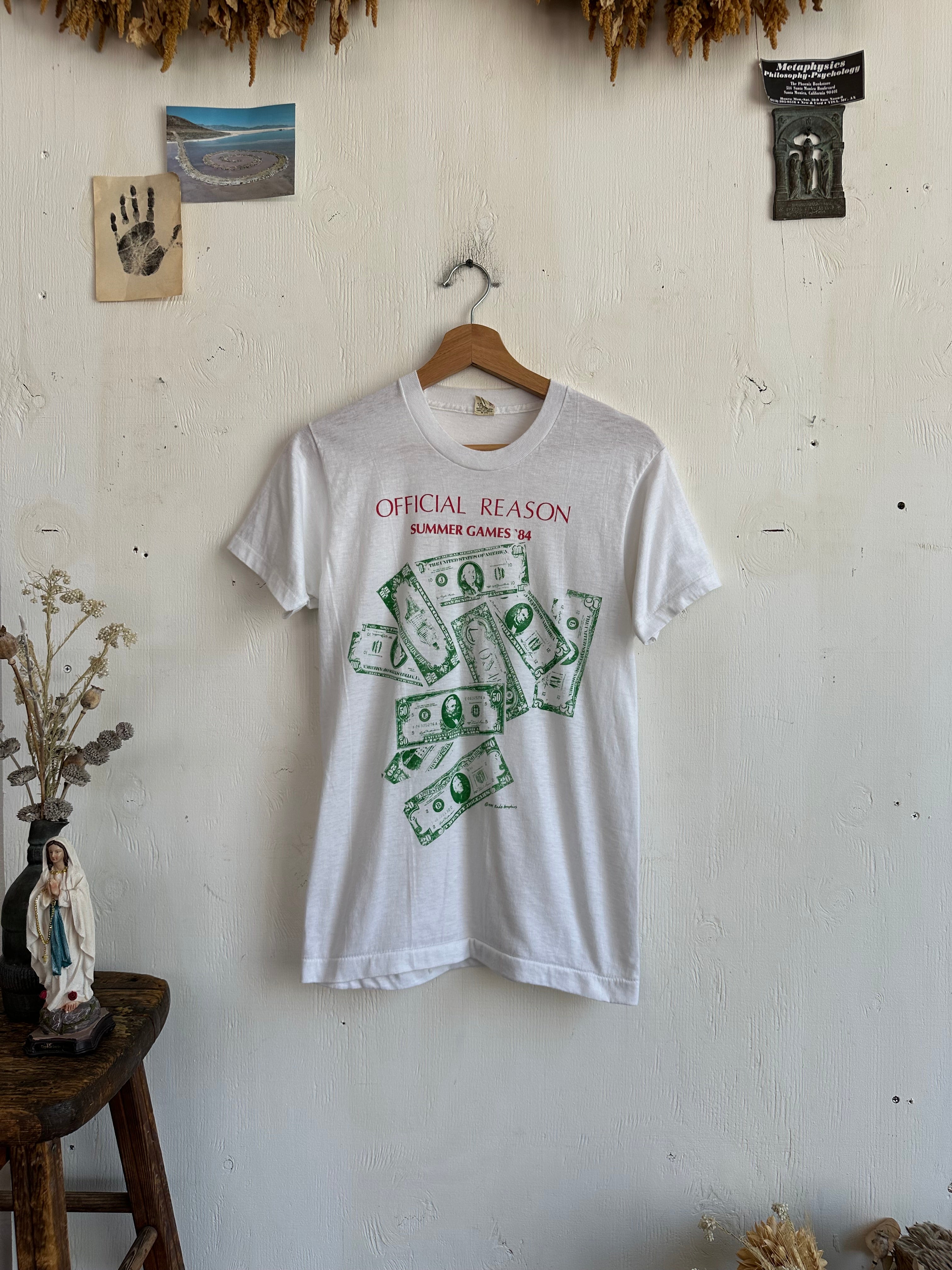 1984 Official Reason Money T-Shirt (M)