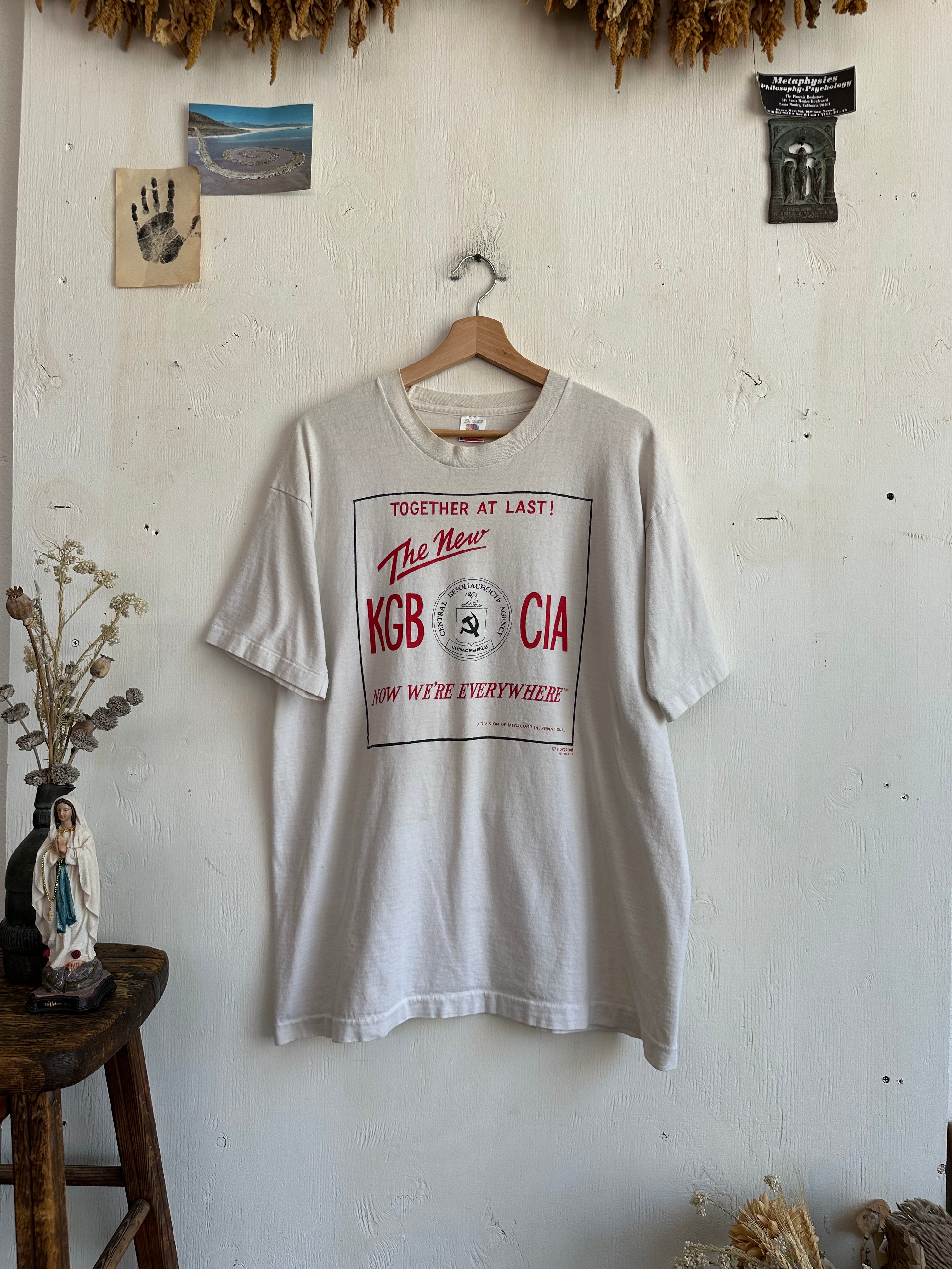 1990s KGB/CIA T-Shirt (XL)