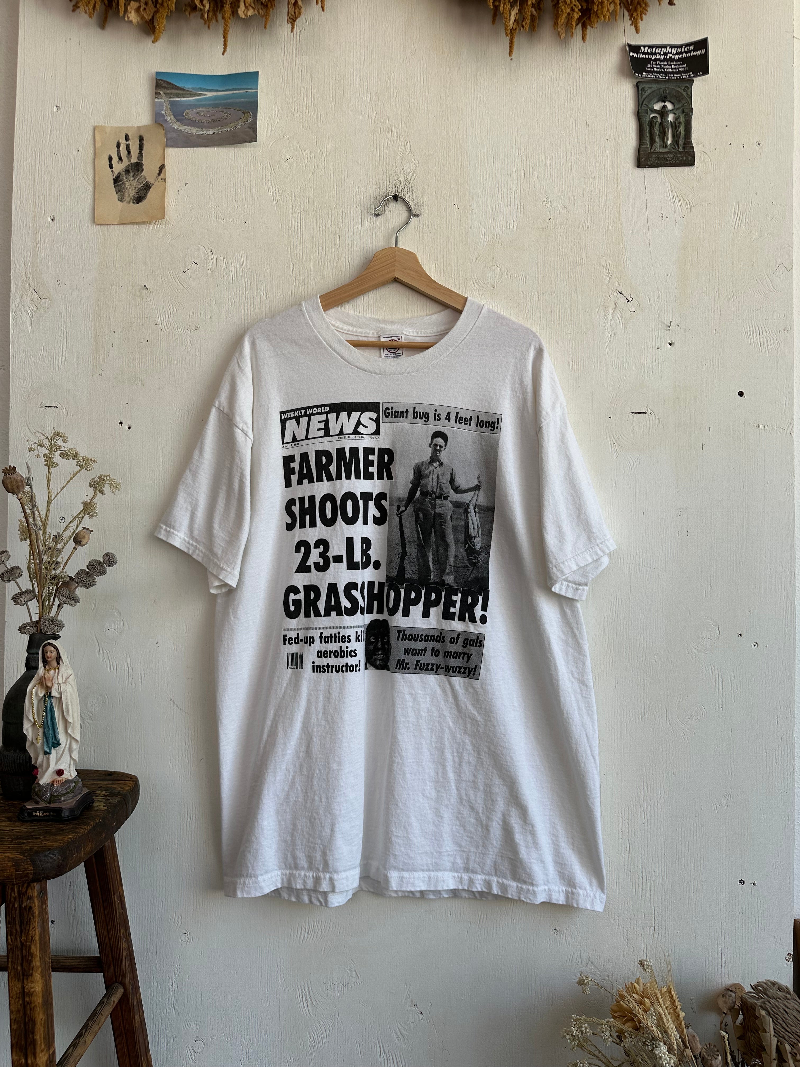 1991 Grasshopper Tabloid Tee (XL/XXL)