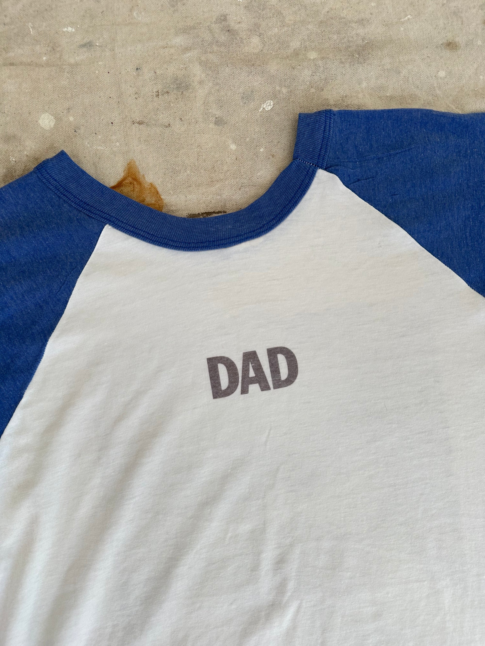 1970s She’s Mine Baby Portrait Baseball Tee