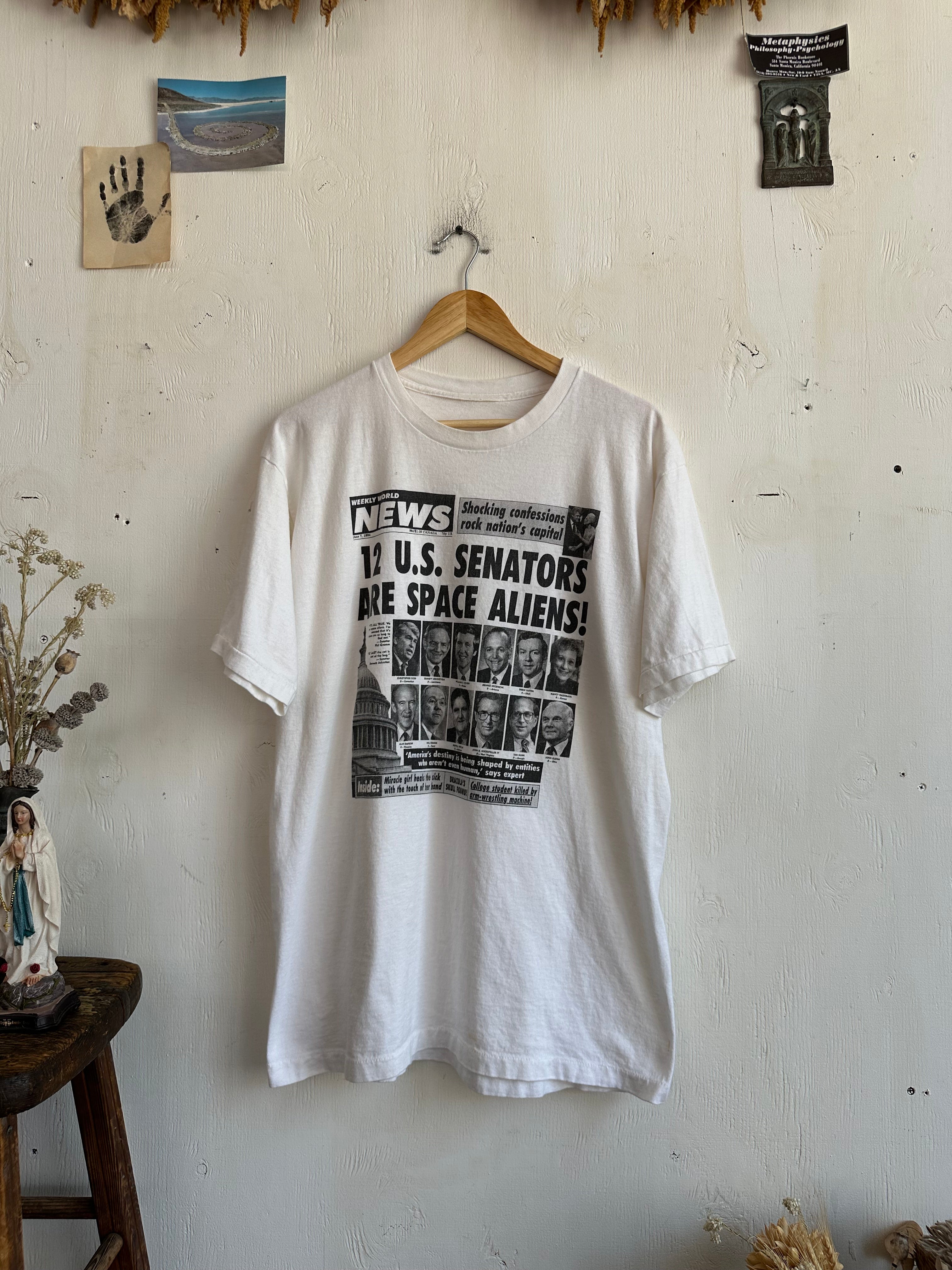 1994 Senator/Aliens Tabloid T-Shirt (XL)