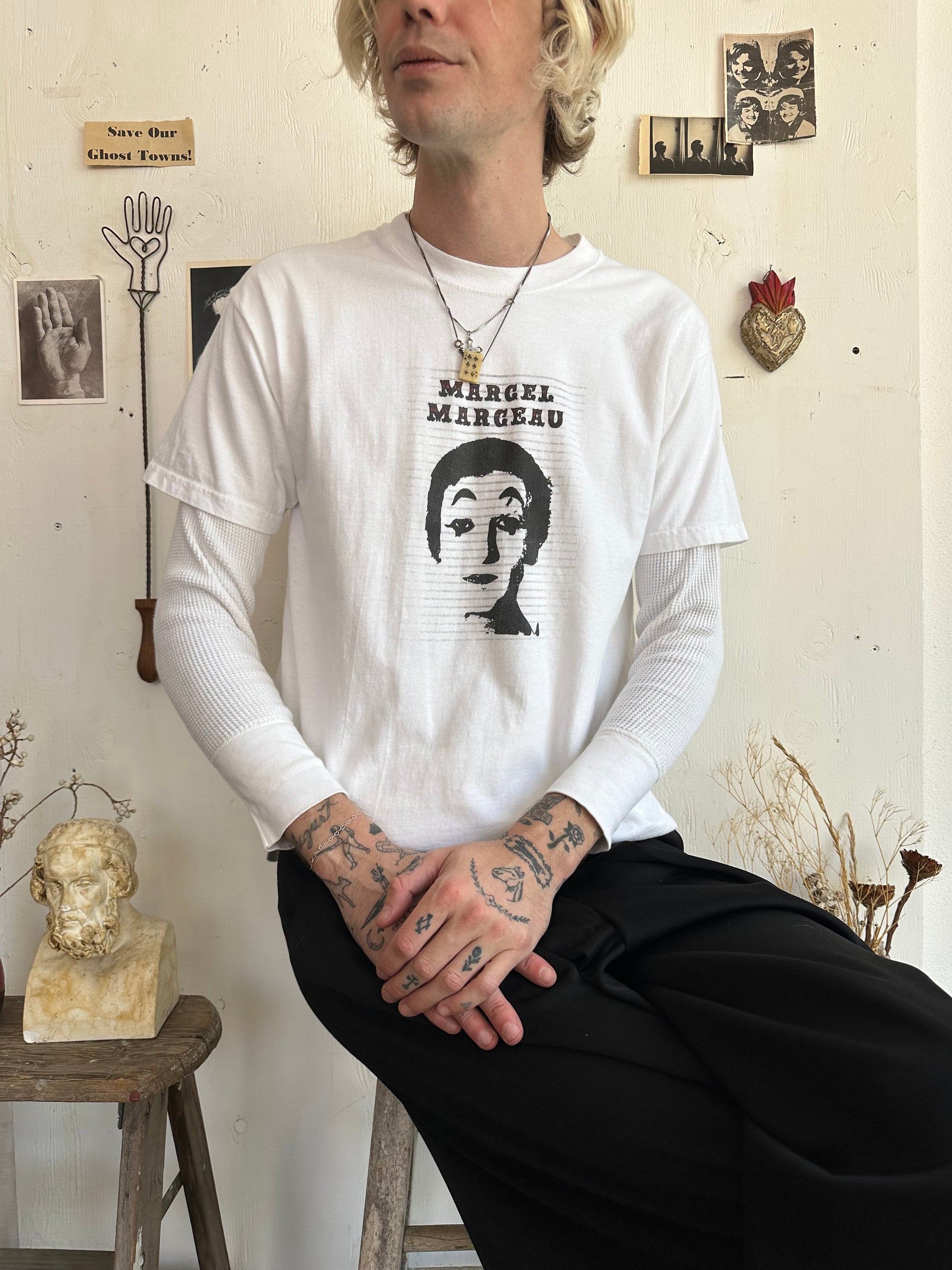 1990s Marcel Mime T-Shirt
