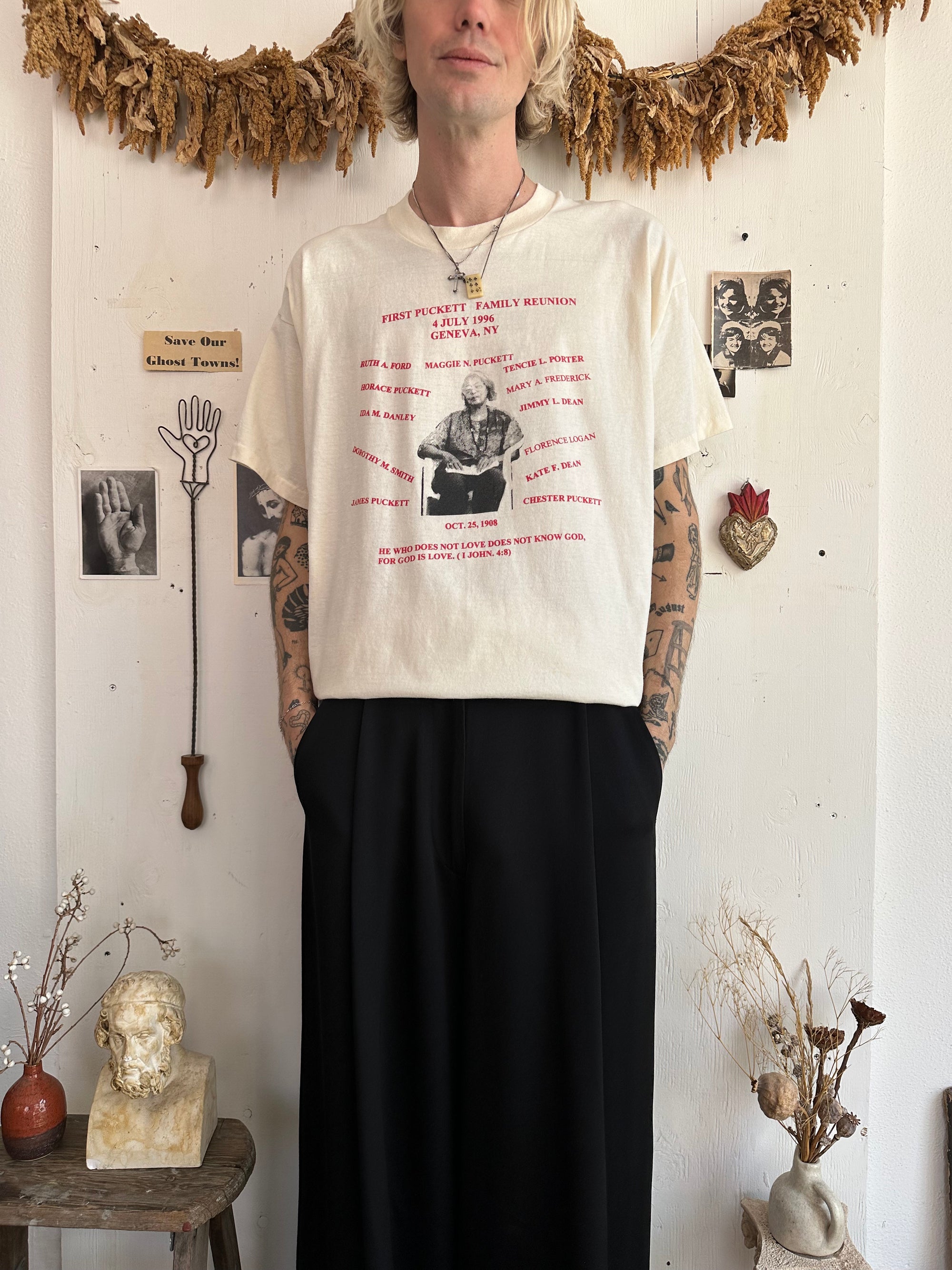 1996 Puckett Family Reunion Tee