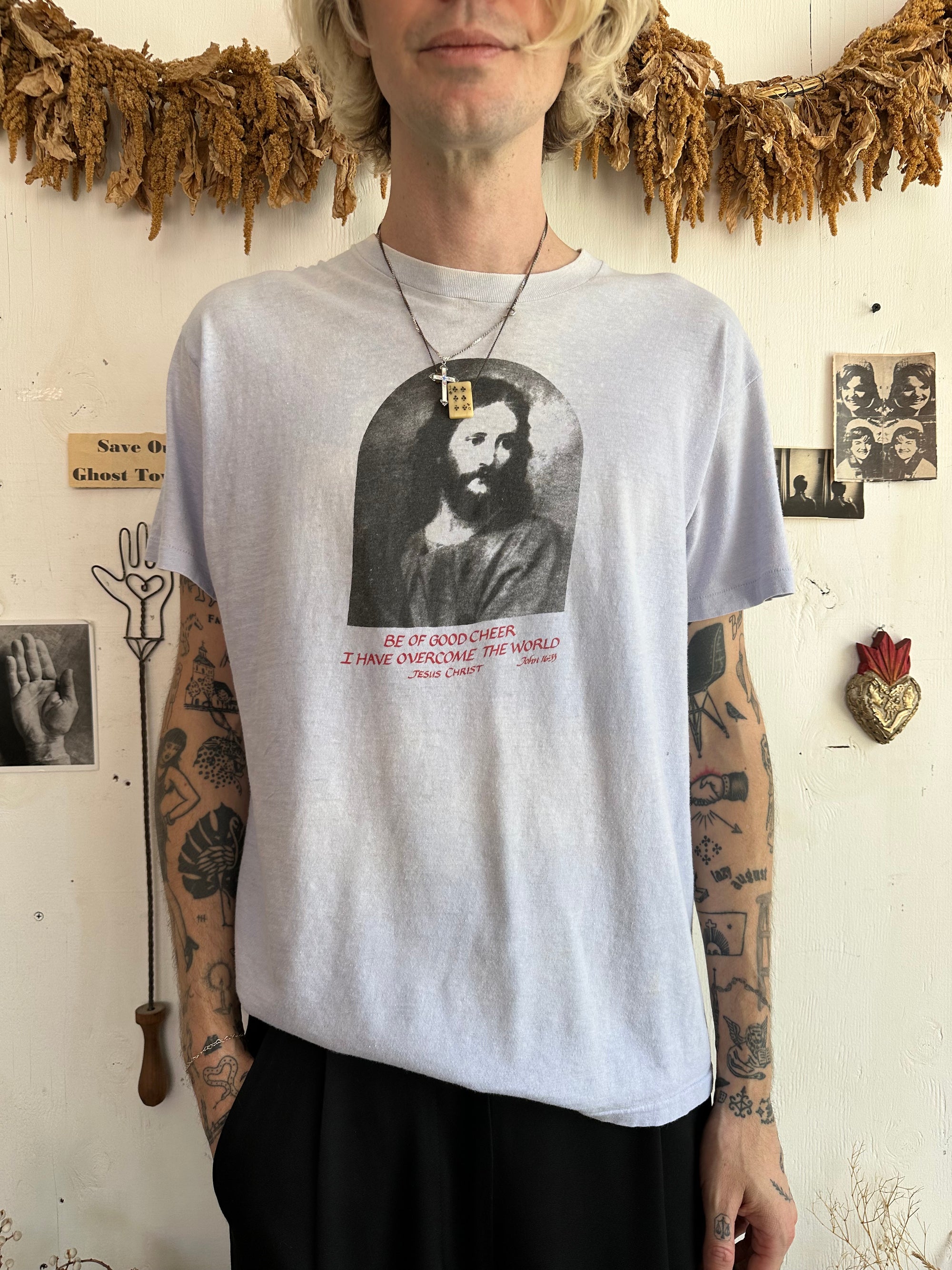 1970s Faded Jesus Christ T-Shirt