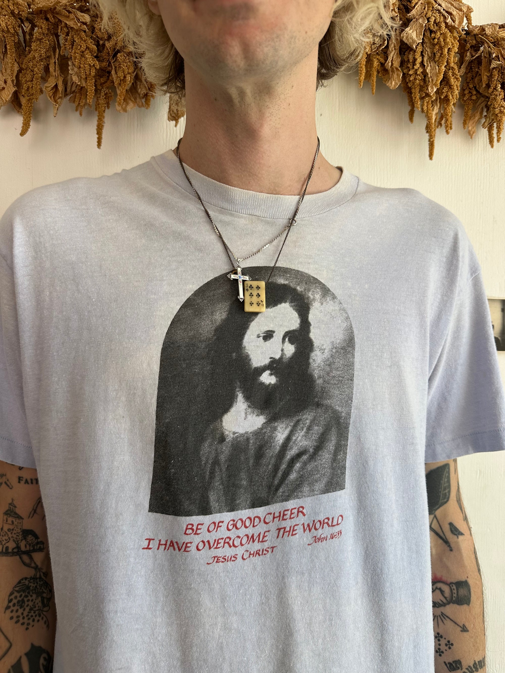 1970s Faded Jesus Christ T-Shirt