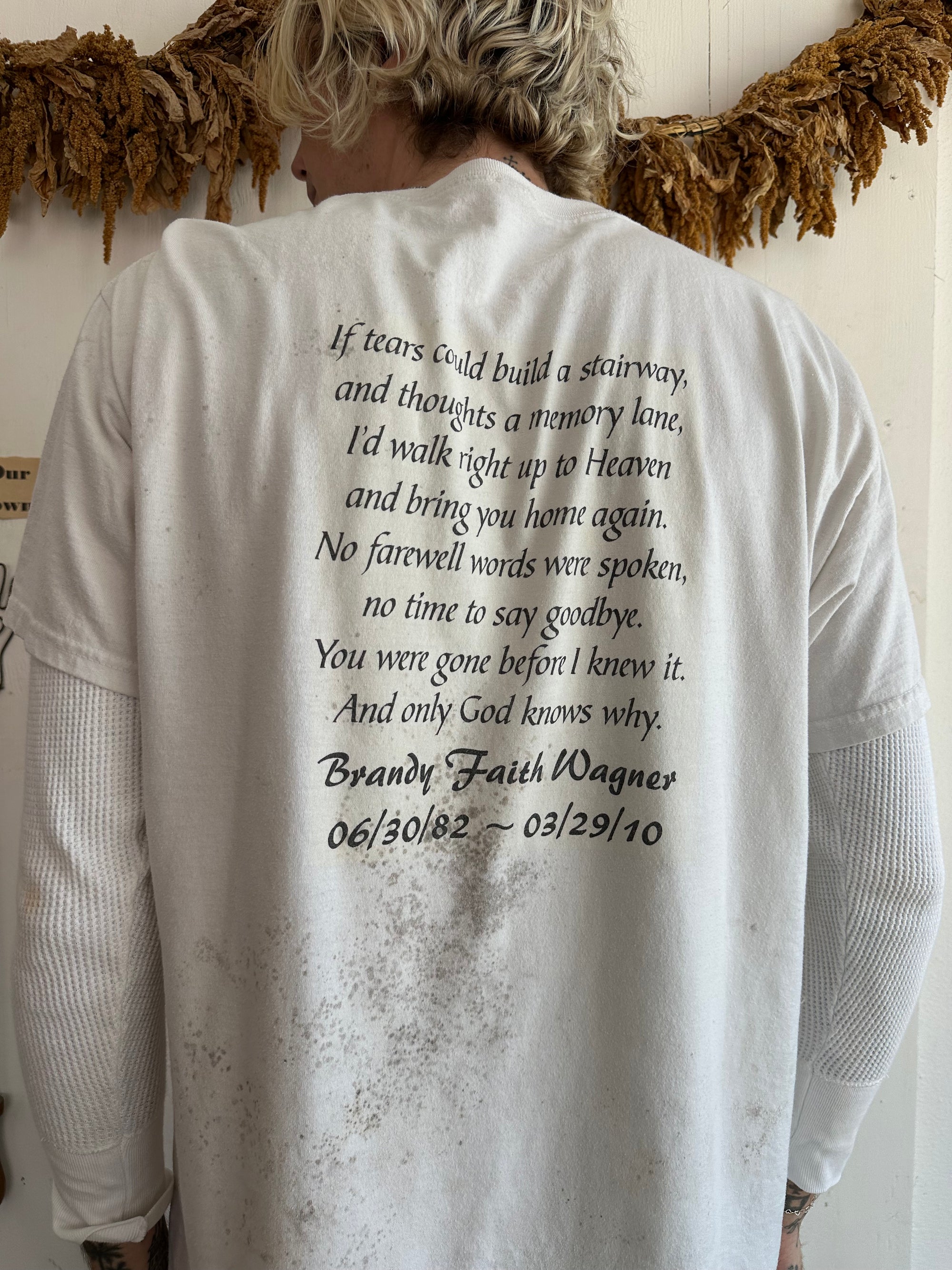2010 Well Worn RIP Brandy Tee