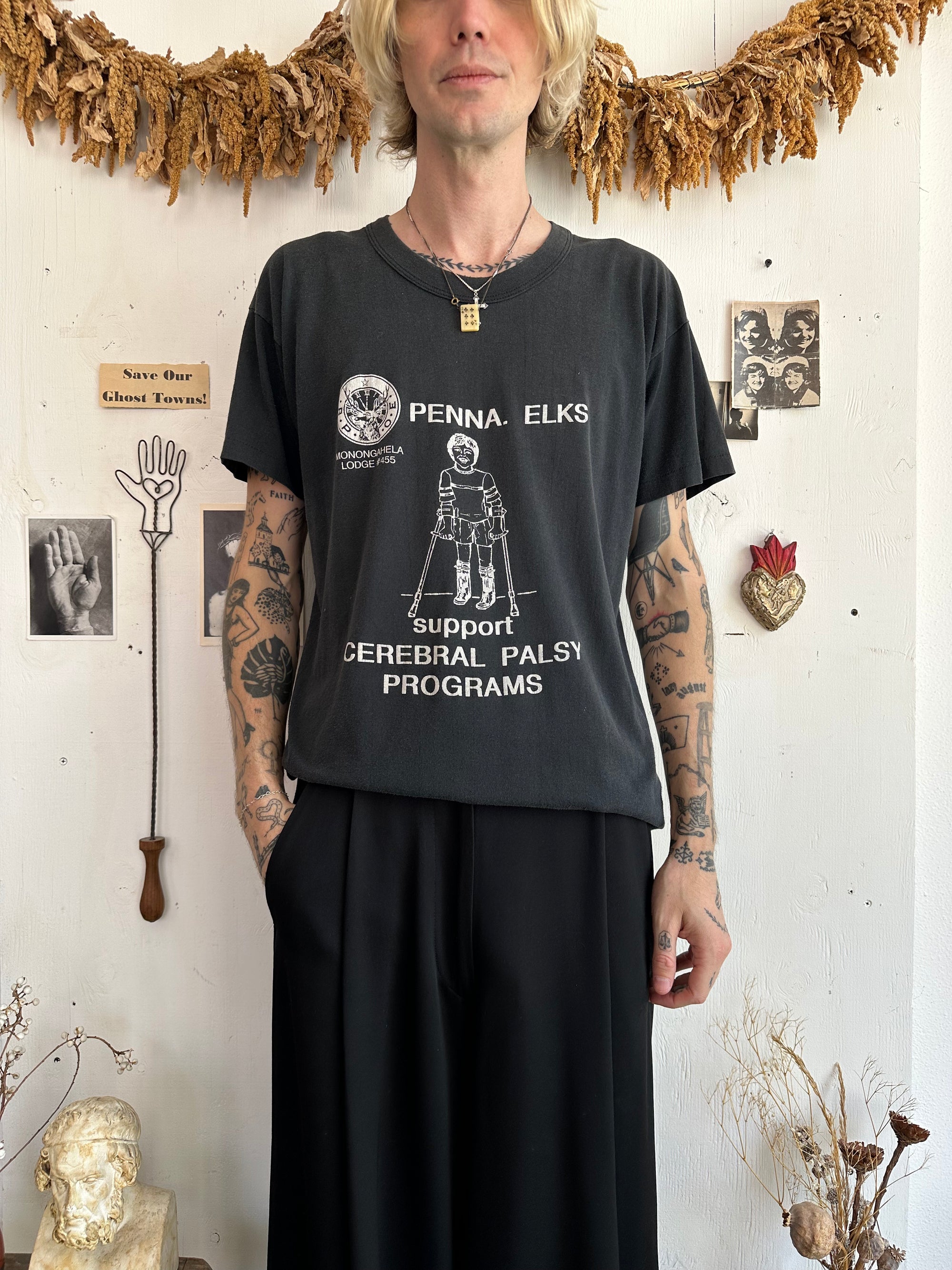 1980s Support Cerebral Palsy Tee