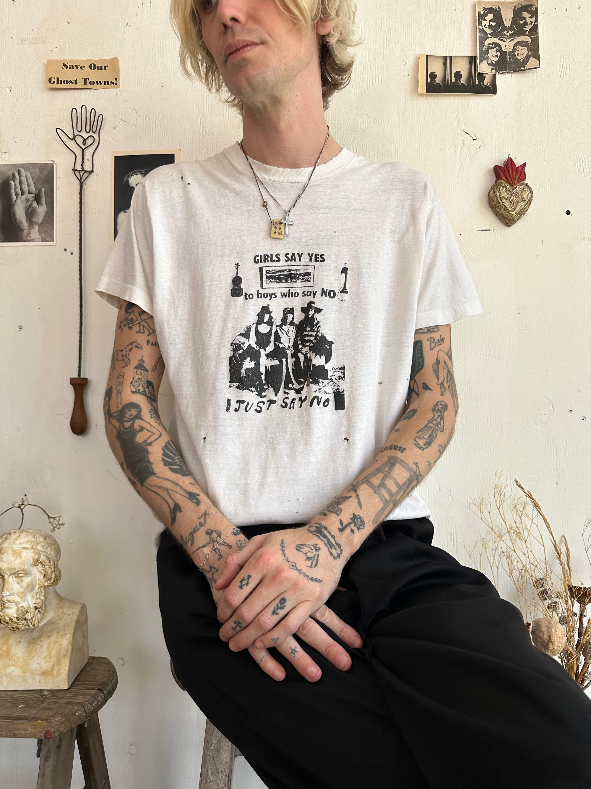 1980s Paper Thin “Just Say No” Tee