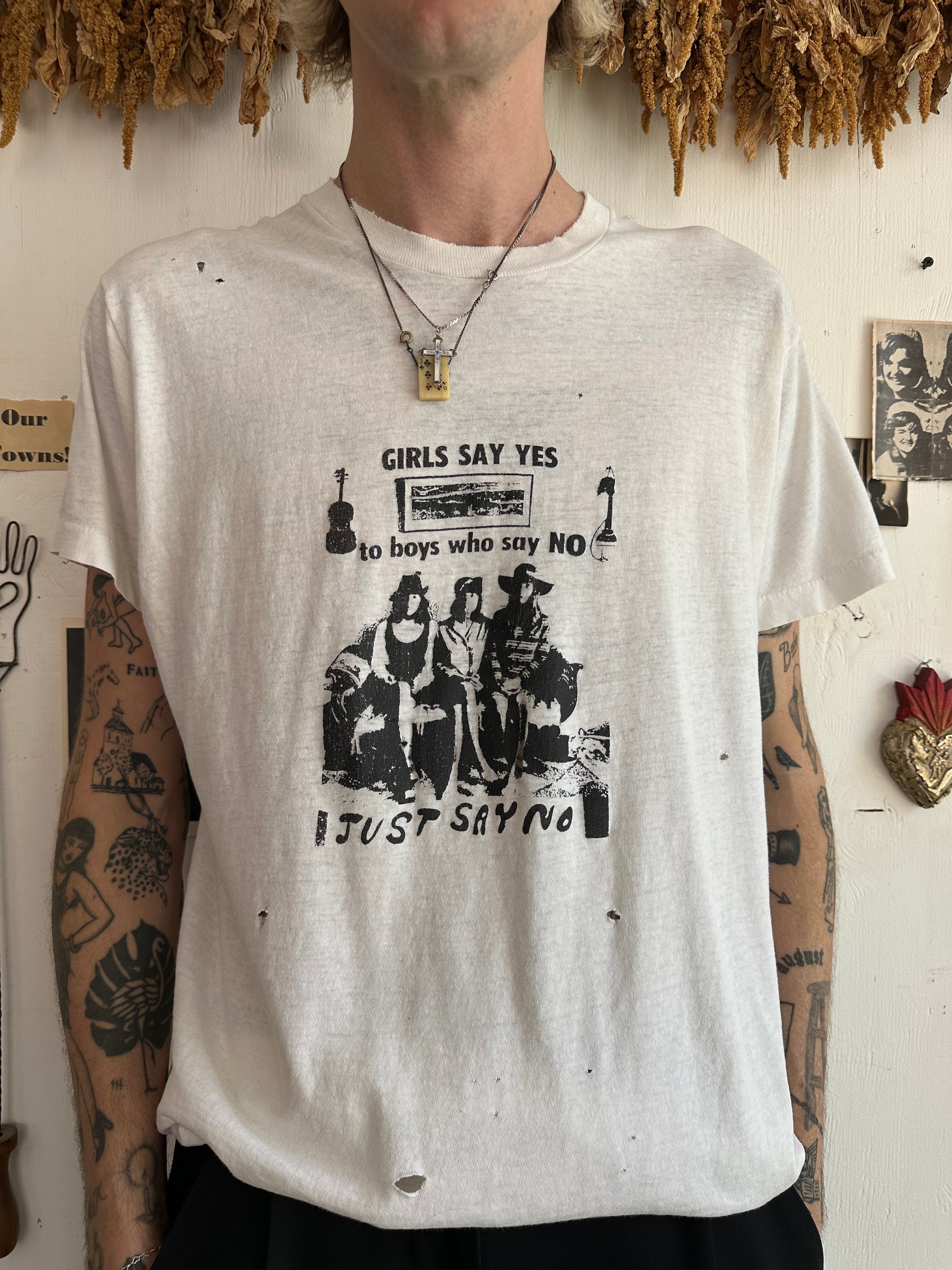 1980s Paper Thin “Just Say No” Tee