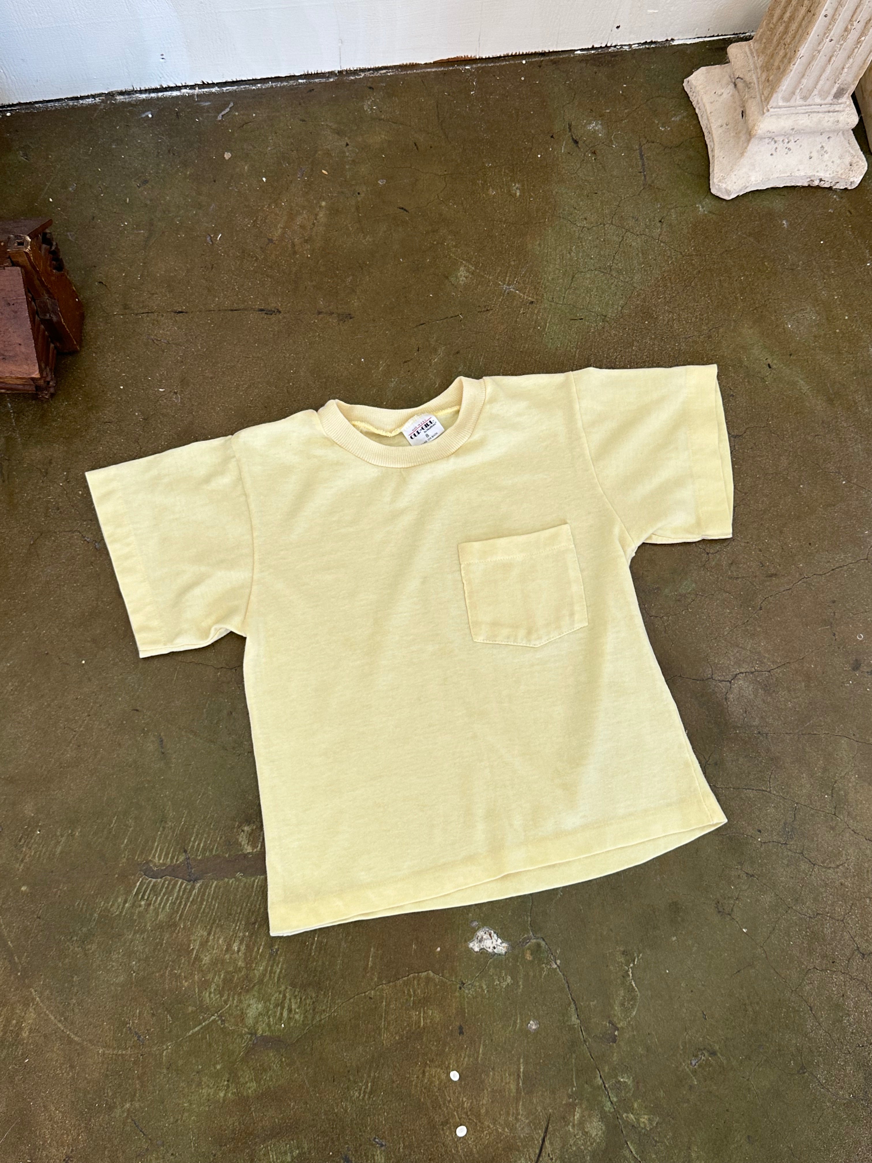 1980s Cropped Women’s Pocket Tee (XS/S)