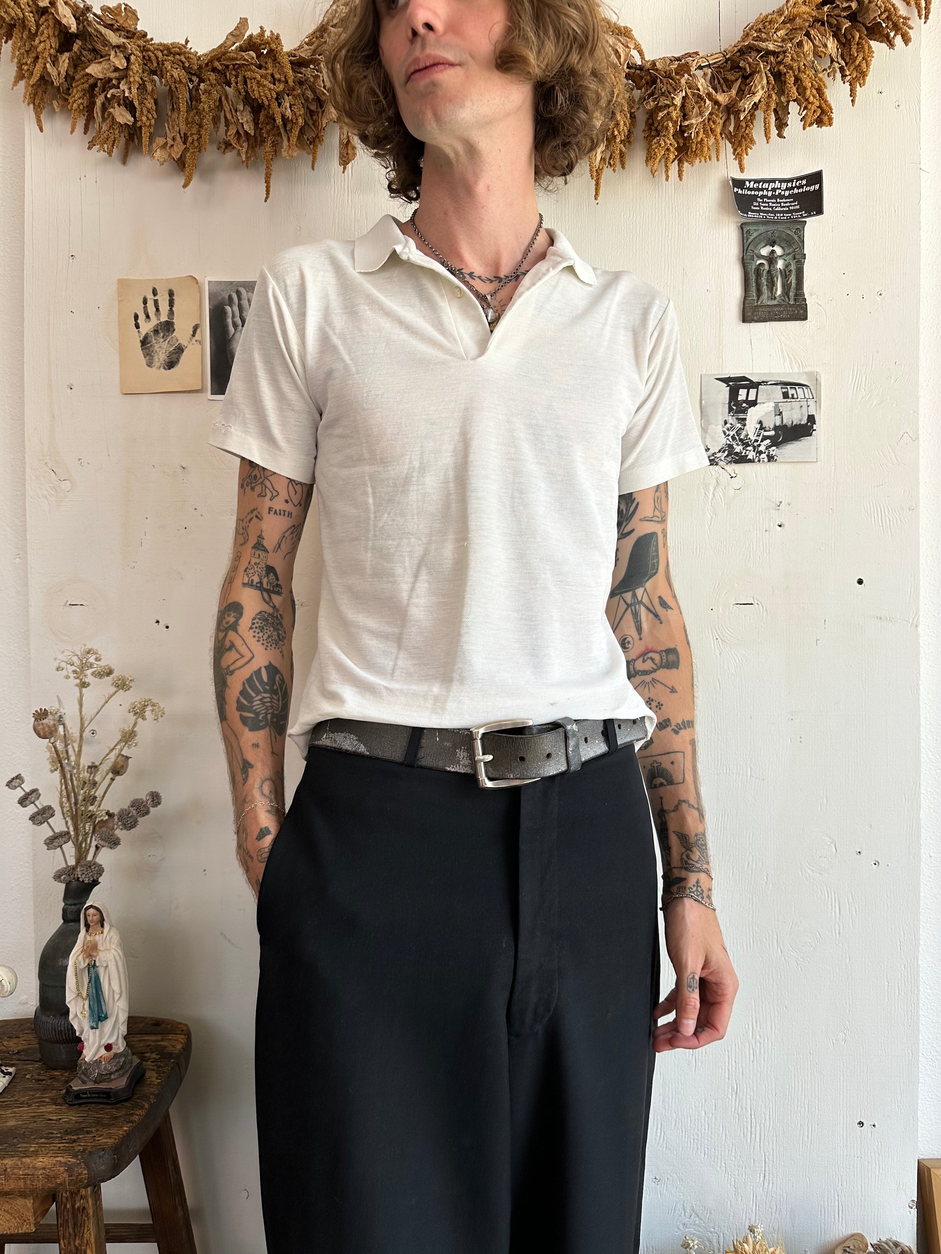1980s Well-Worn Polo Shirt (S/M)