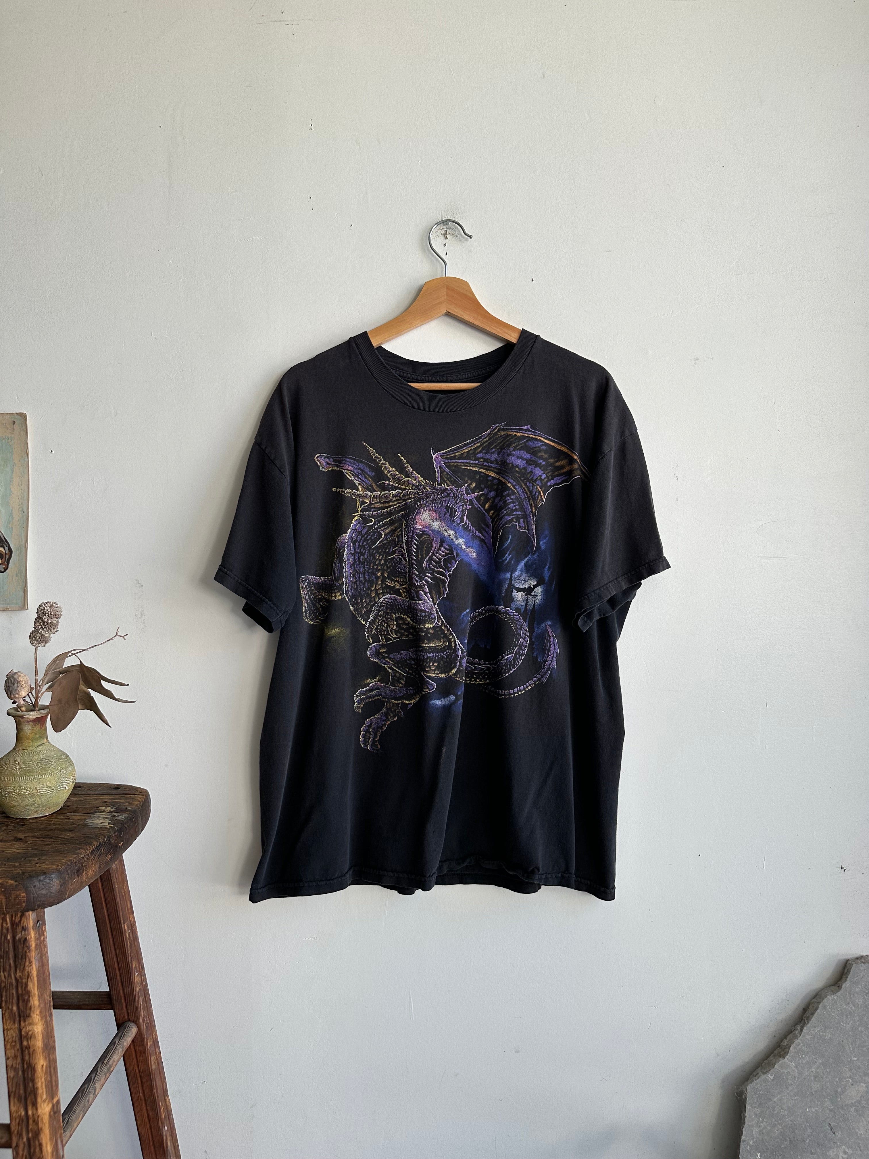 1990s/2000s Faded Dragon Tee (Boxy XL)