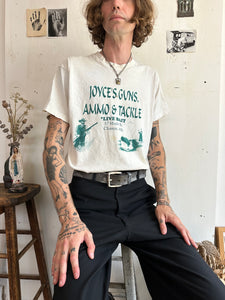 1990s Well-Worn Joyce’s Guns, Ammo, and Tackle T-Shirt (L)