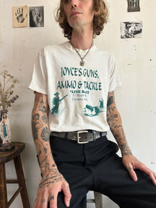 1990s Well-Worn Joyce’s Guns, Ammo, and Tackle T-Shirt (L)