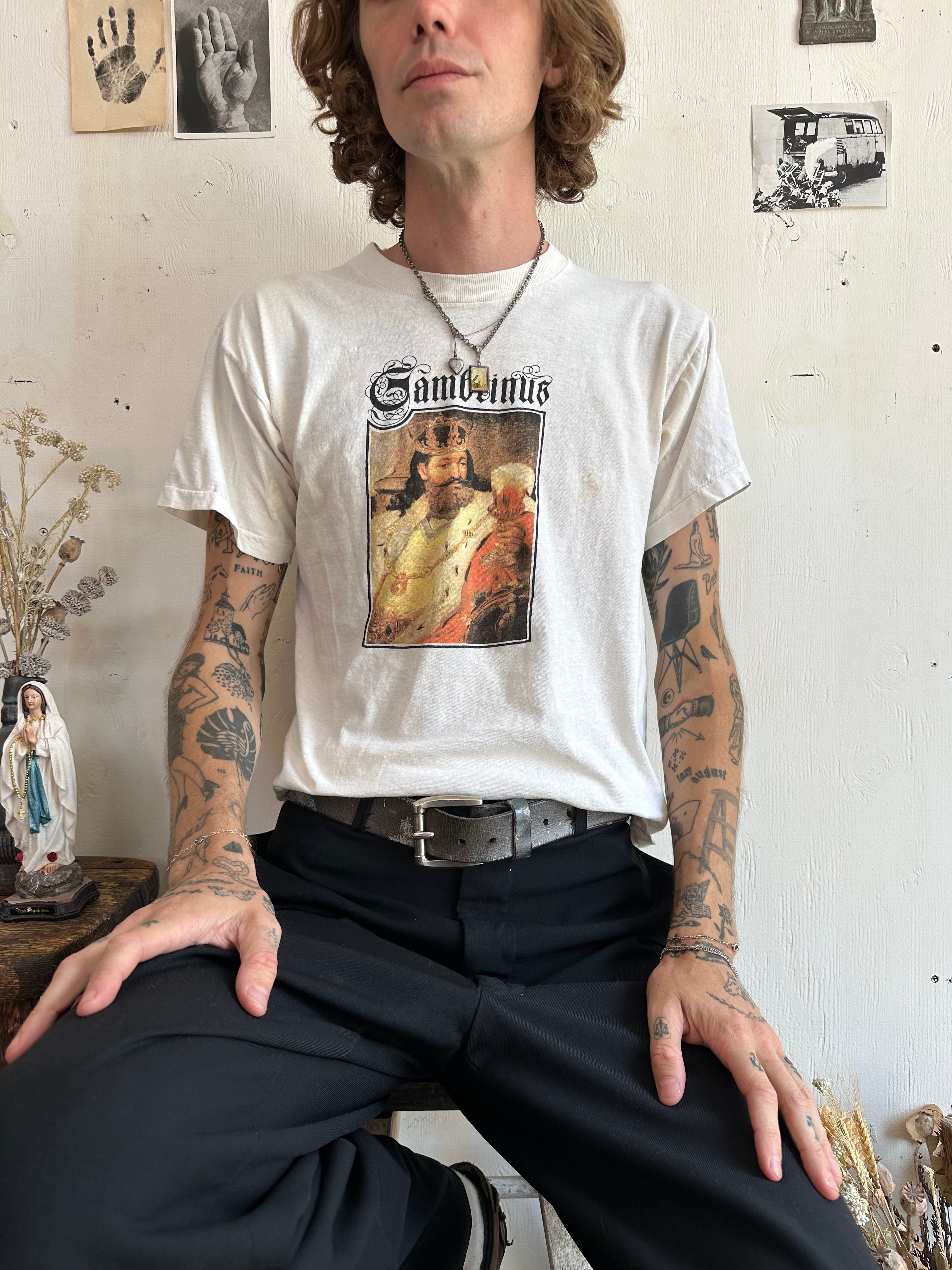 1980s Gambrinus T-Shirt (Boxy S/M)
