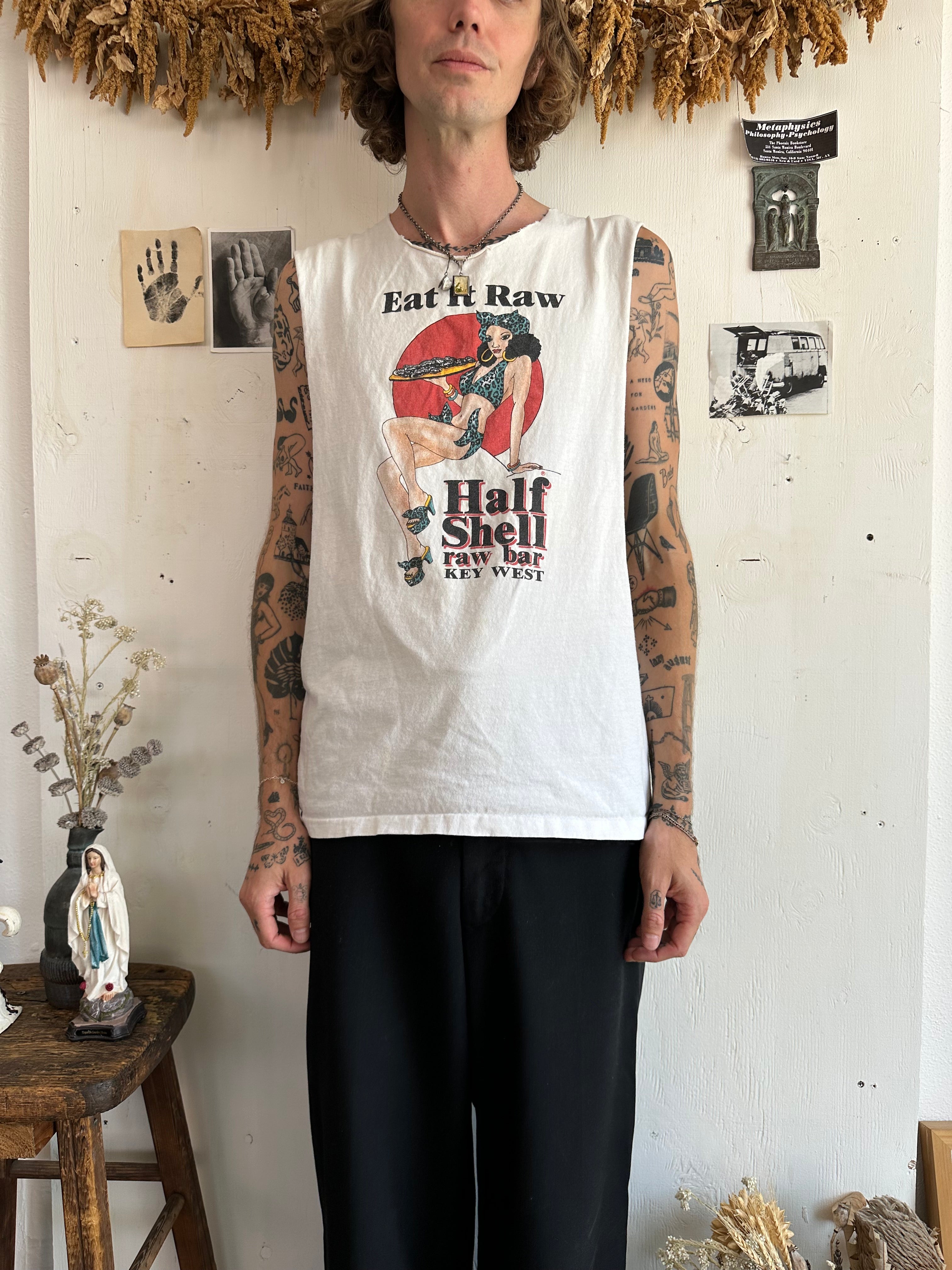 1980s Eat It Raw Muscle Tee (M/L)