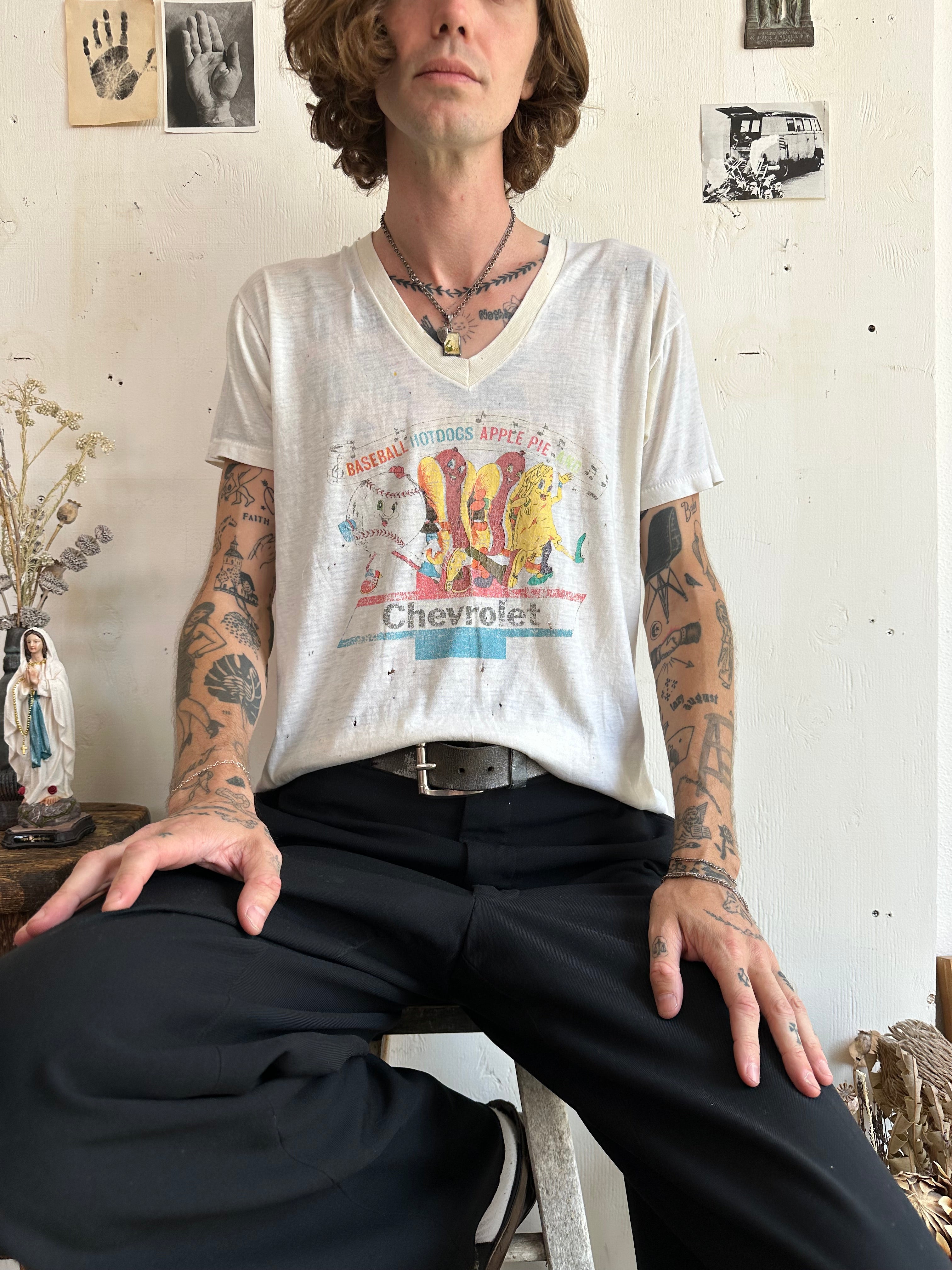 1970s Paper Thin Chevrolet T-Shirt (L/XL)