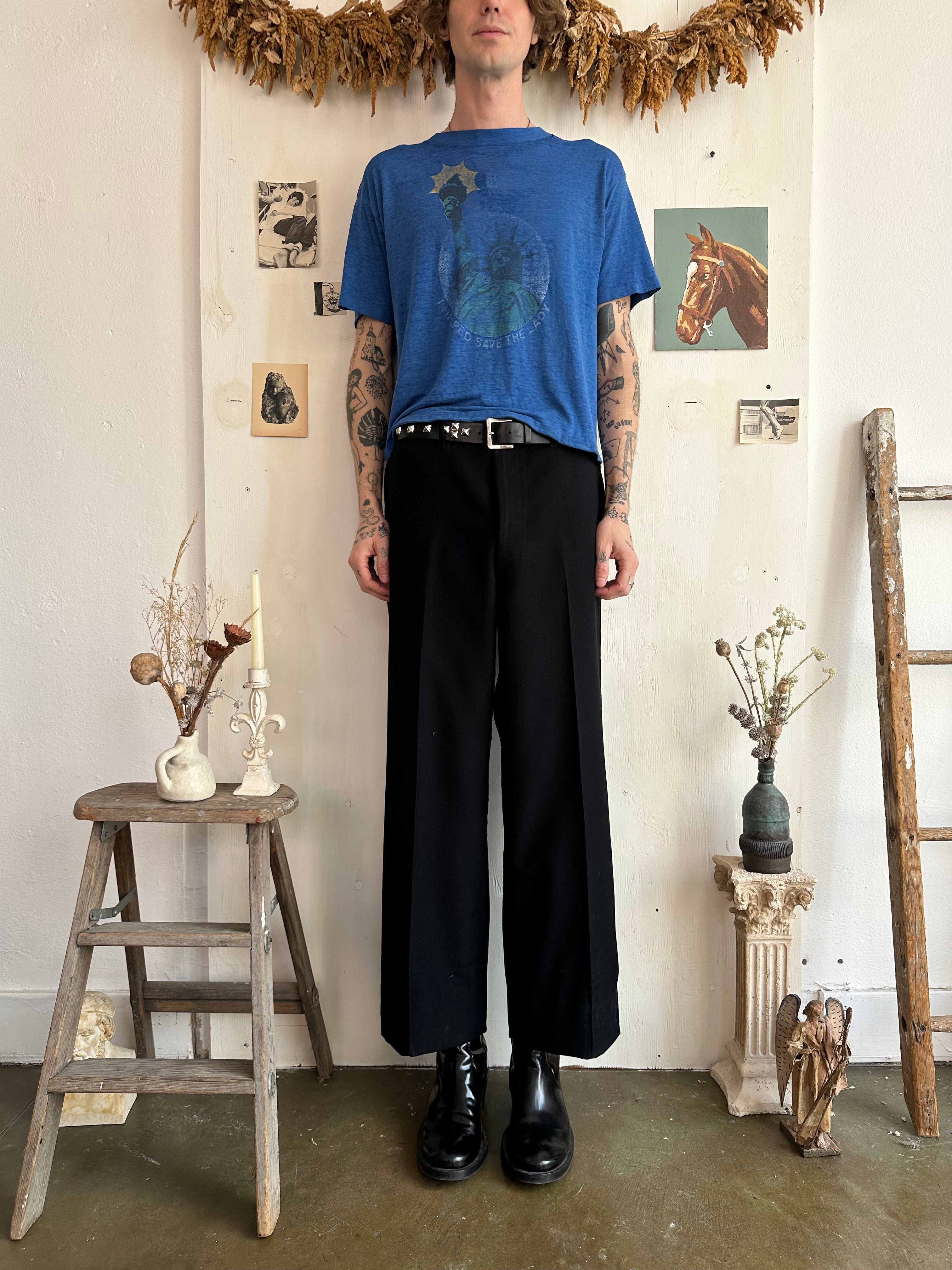 1980s Paper Thin Stature of Liberty Tee (Boxy M)