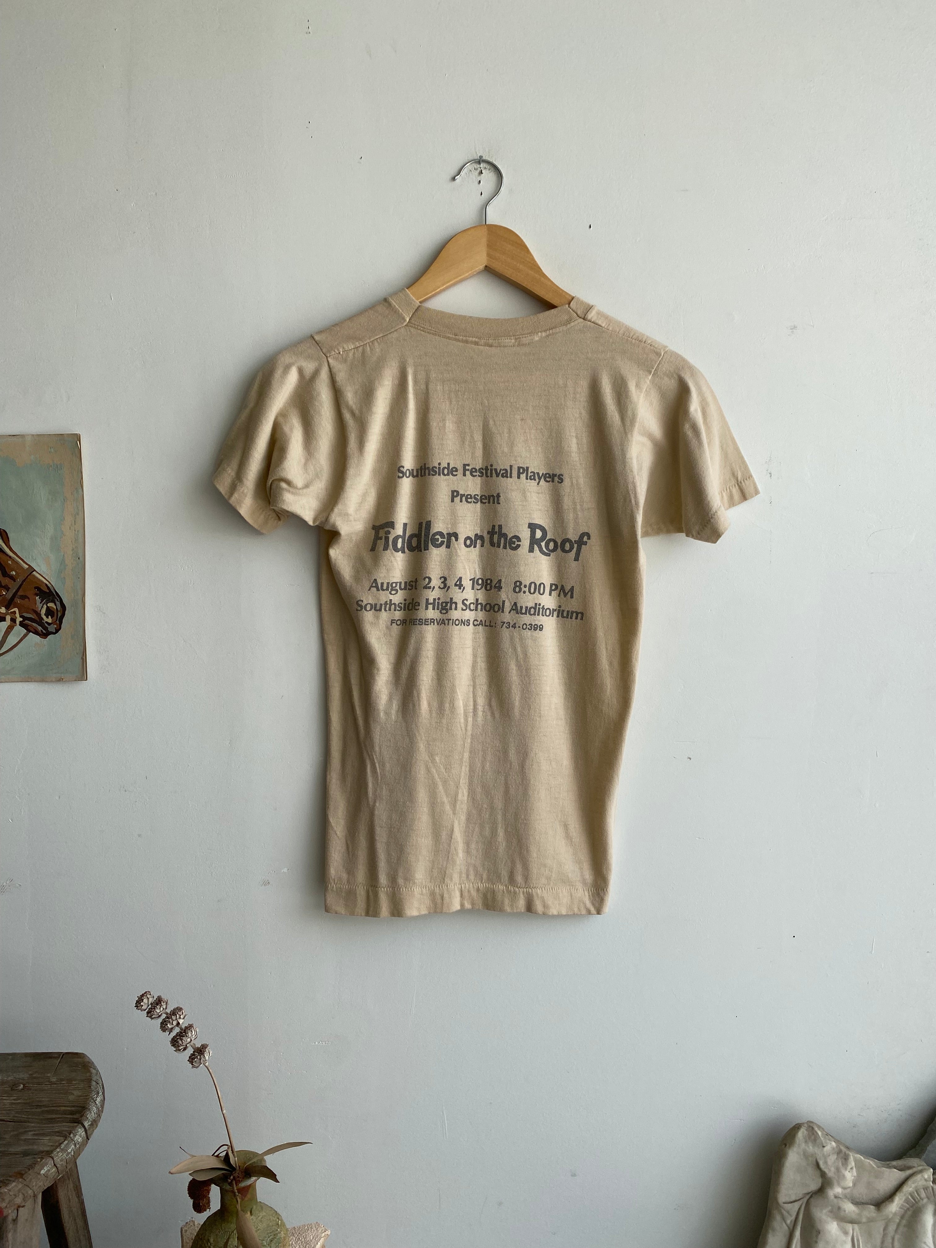 1980S "Fiddler on the Roof" Tee (S/M)