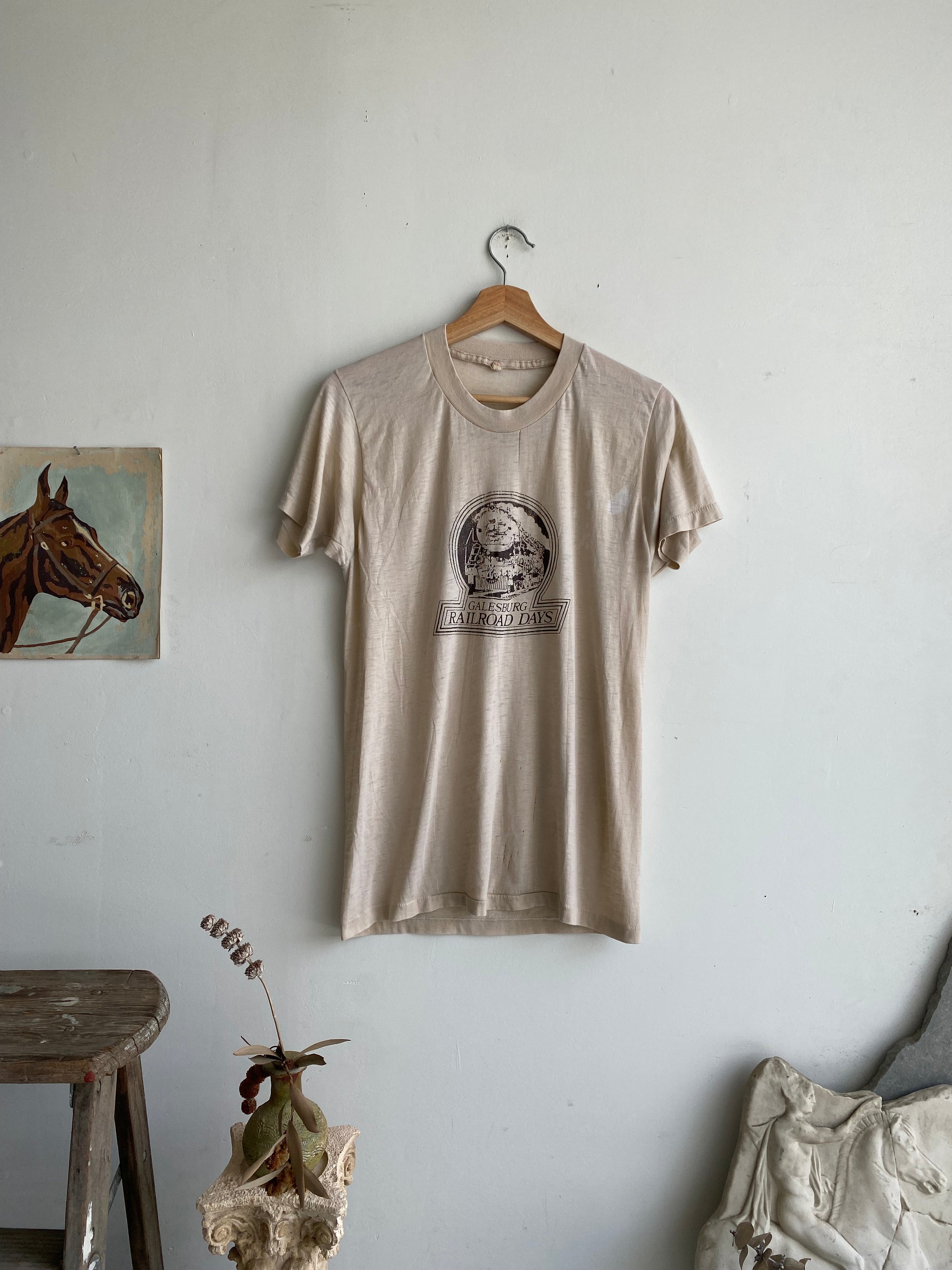 1980s Galesburg Railroad T-Shirt (M)