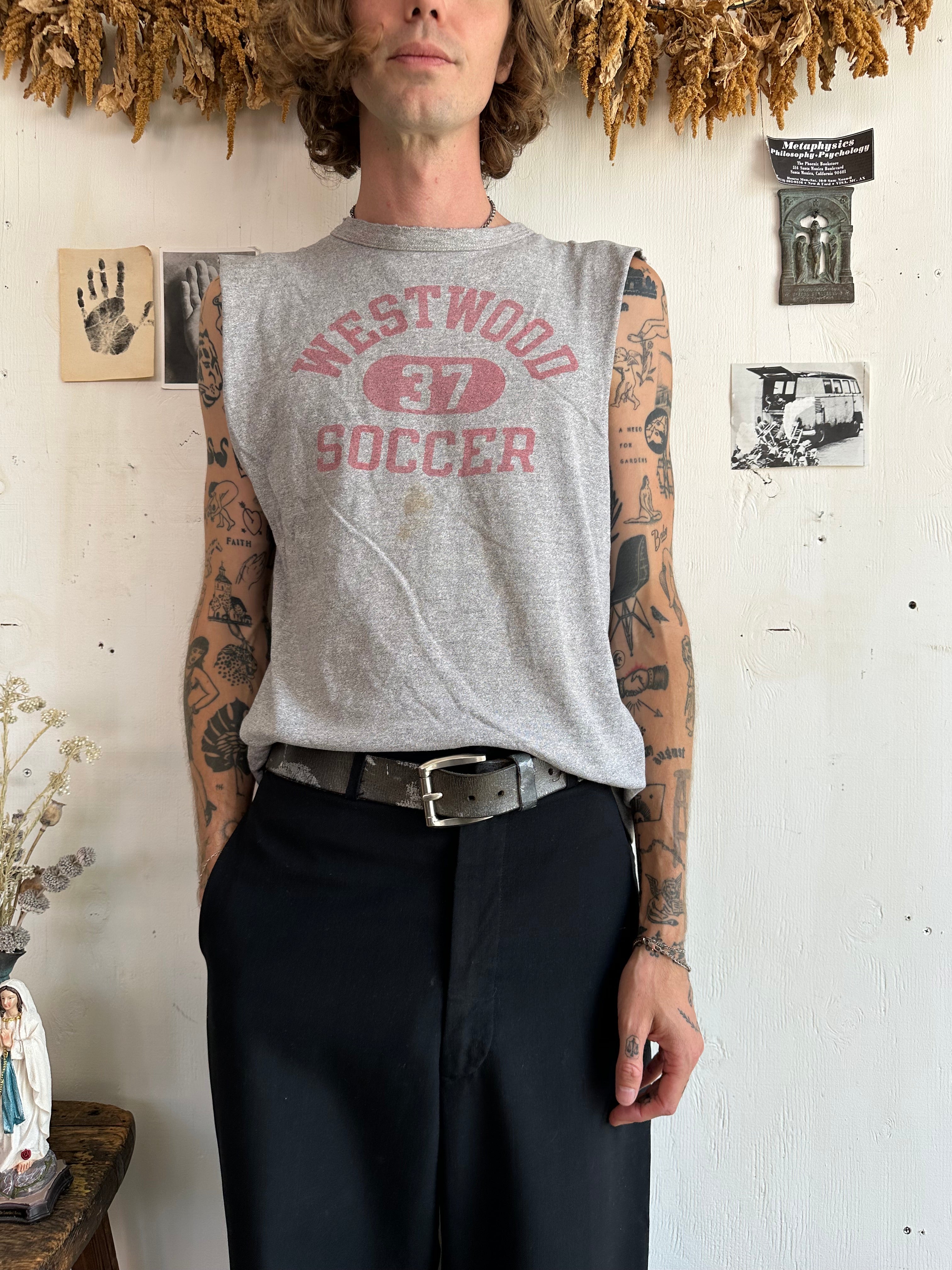 1970s Westwood Soccer Muscle Tee (M)