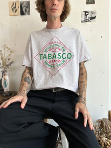 1990s Well Worn Tabasco T-Shirt (Boxy L/XL)