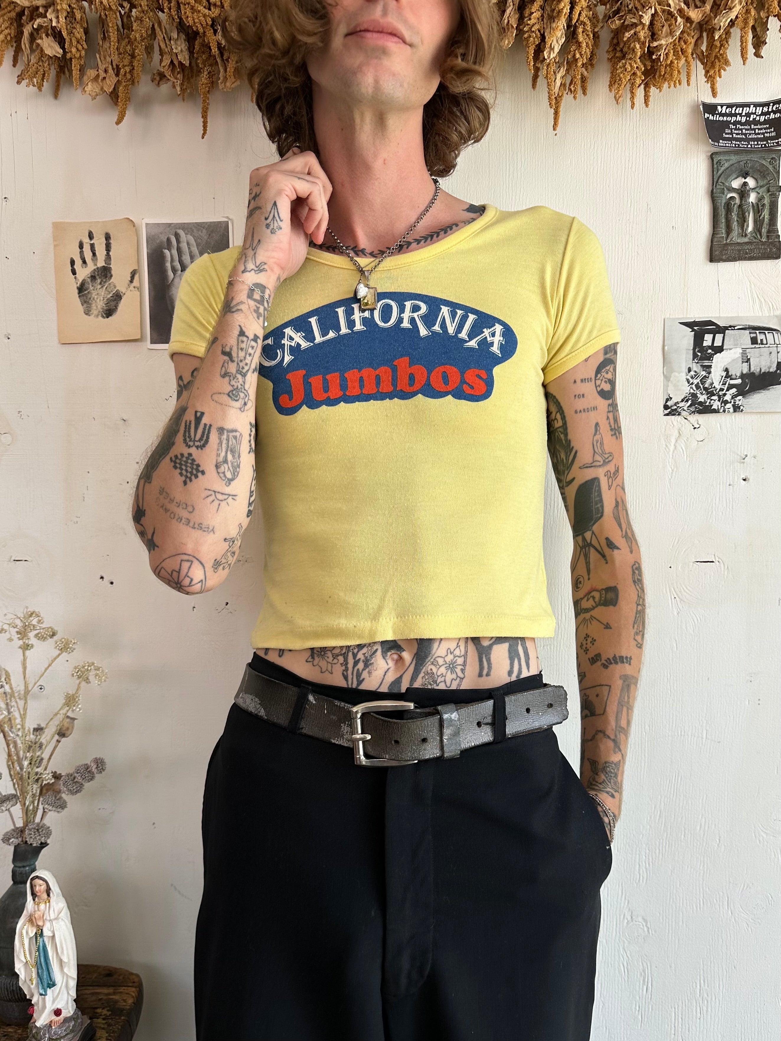 1970s California Jumbos Sunflower Seeds T-Shirt (XS)