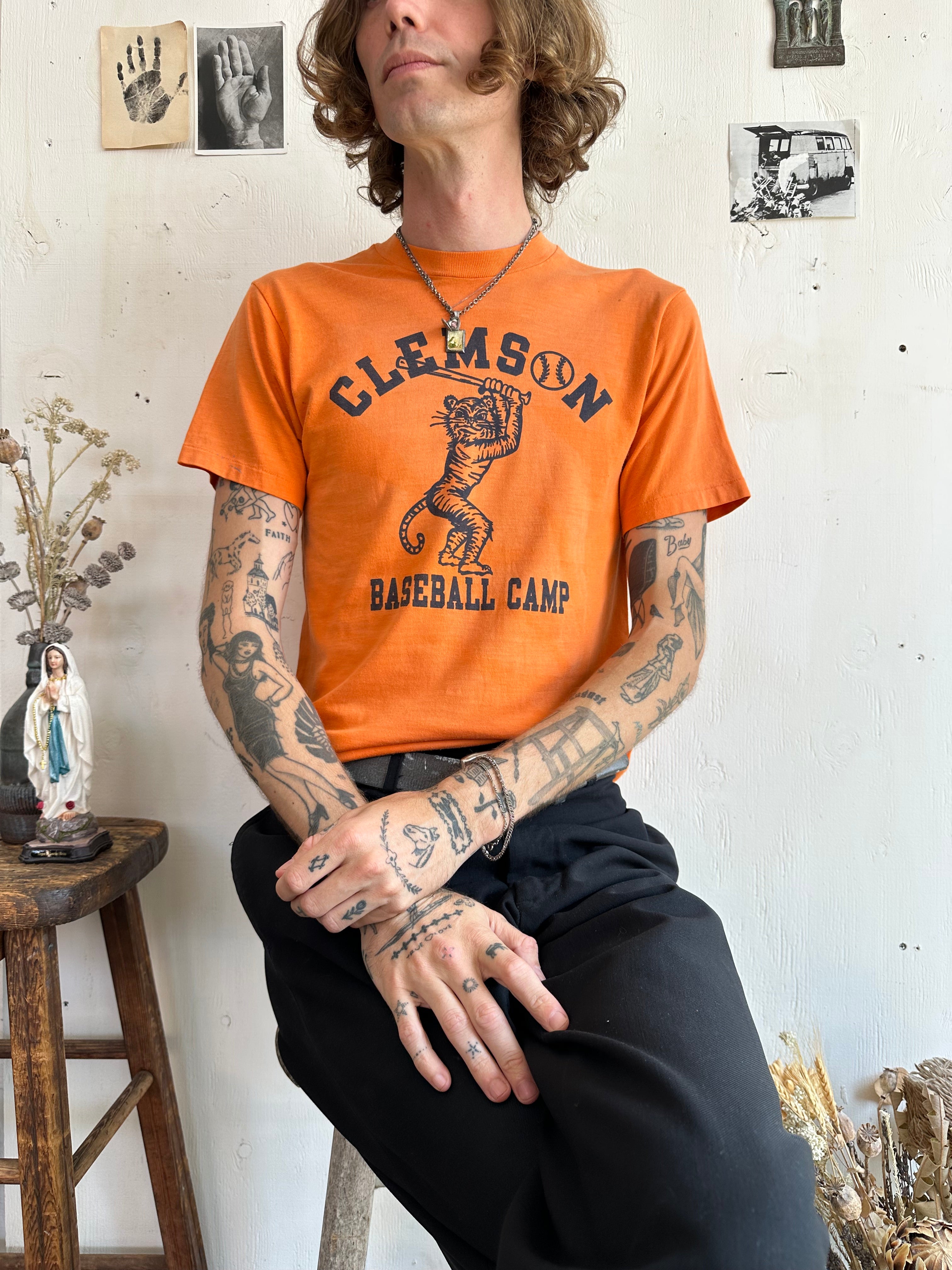 1980s Clemson Baseball Camp Tee (M)