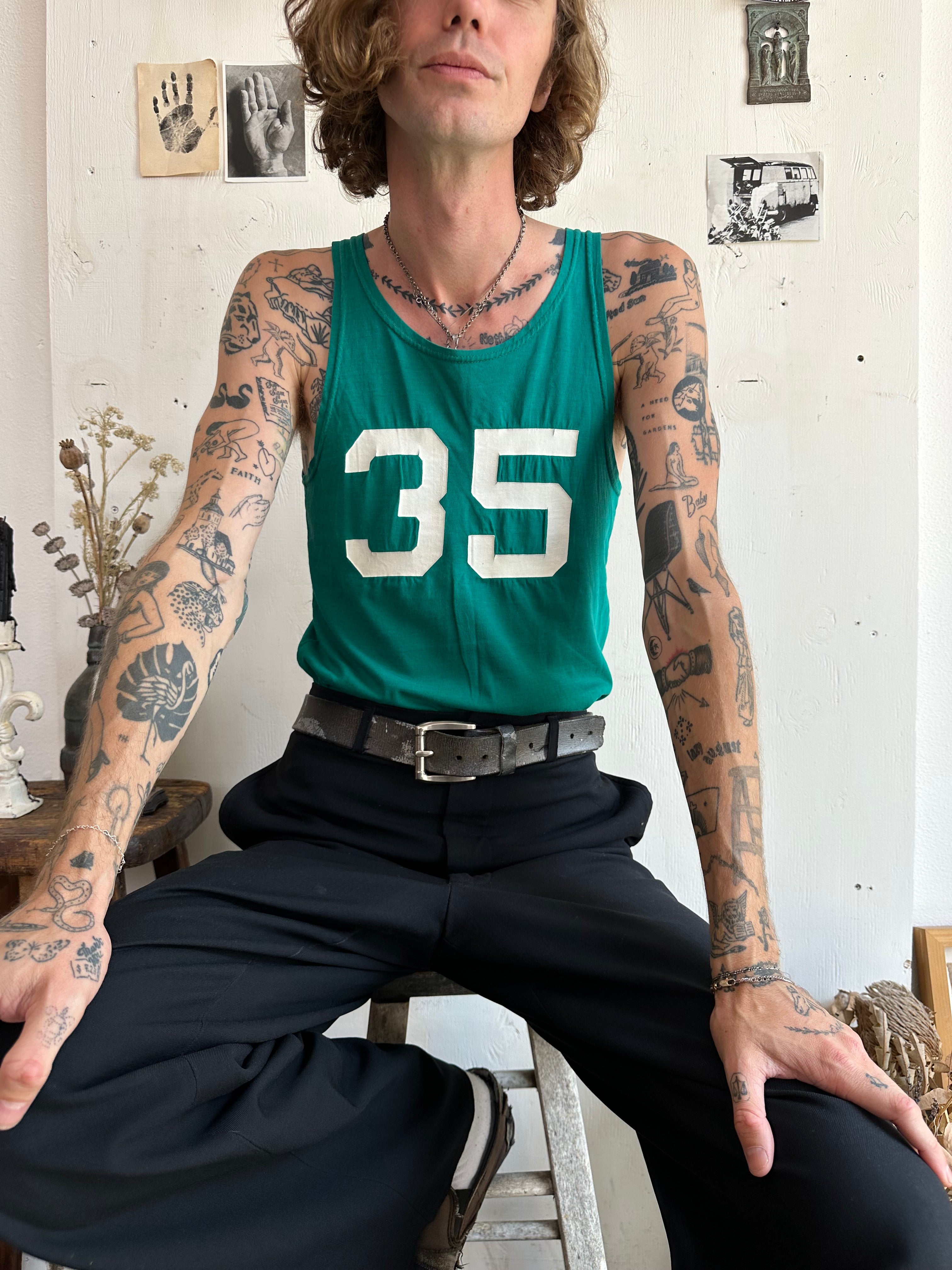 1960s Number 35 Tank Top (M)