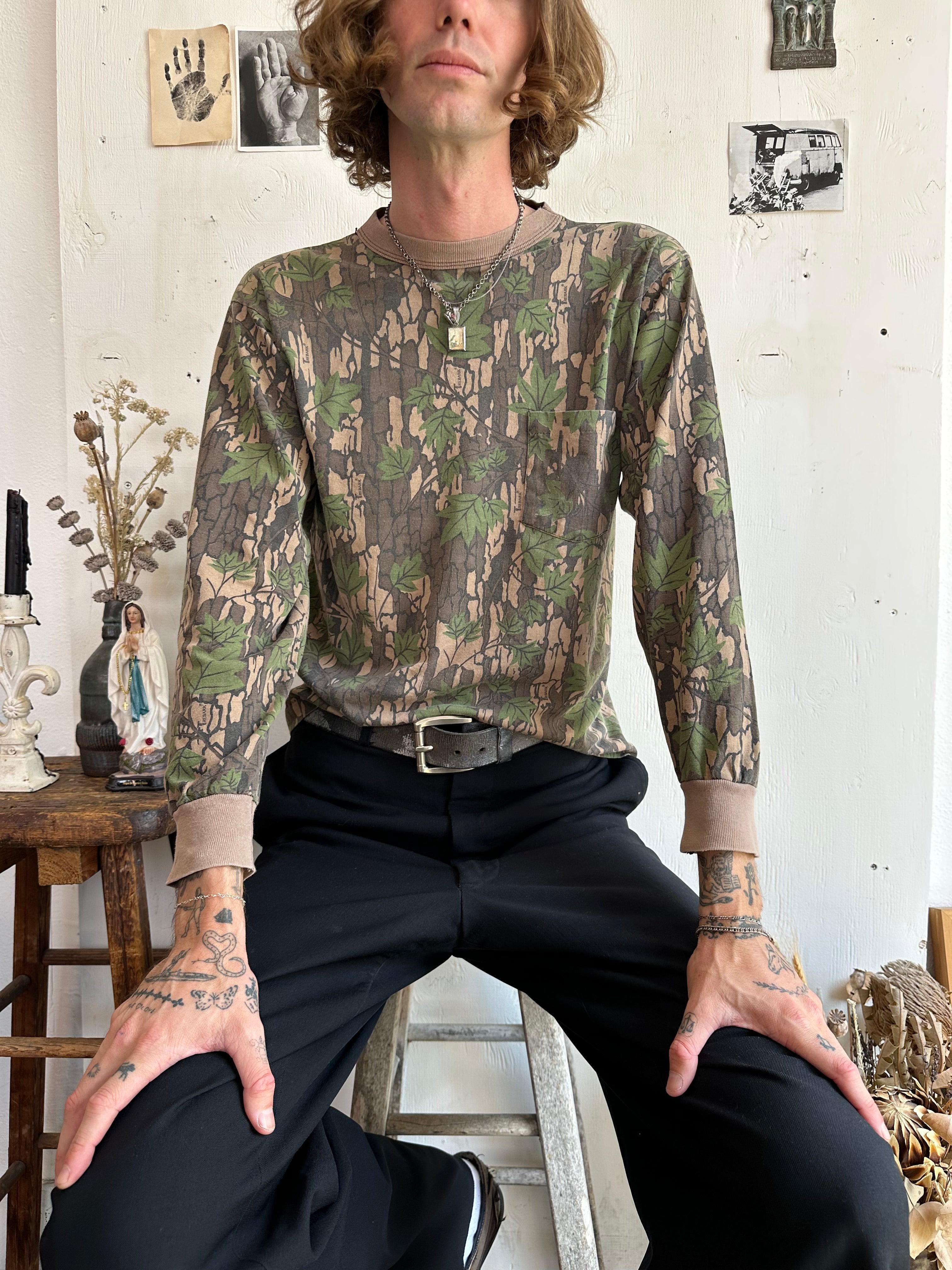 1990s Trebark Camo Long Sleeve (M)